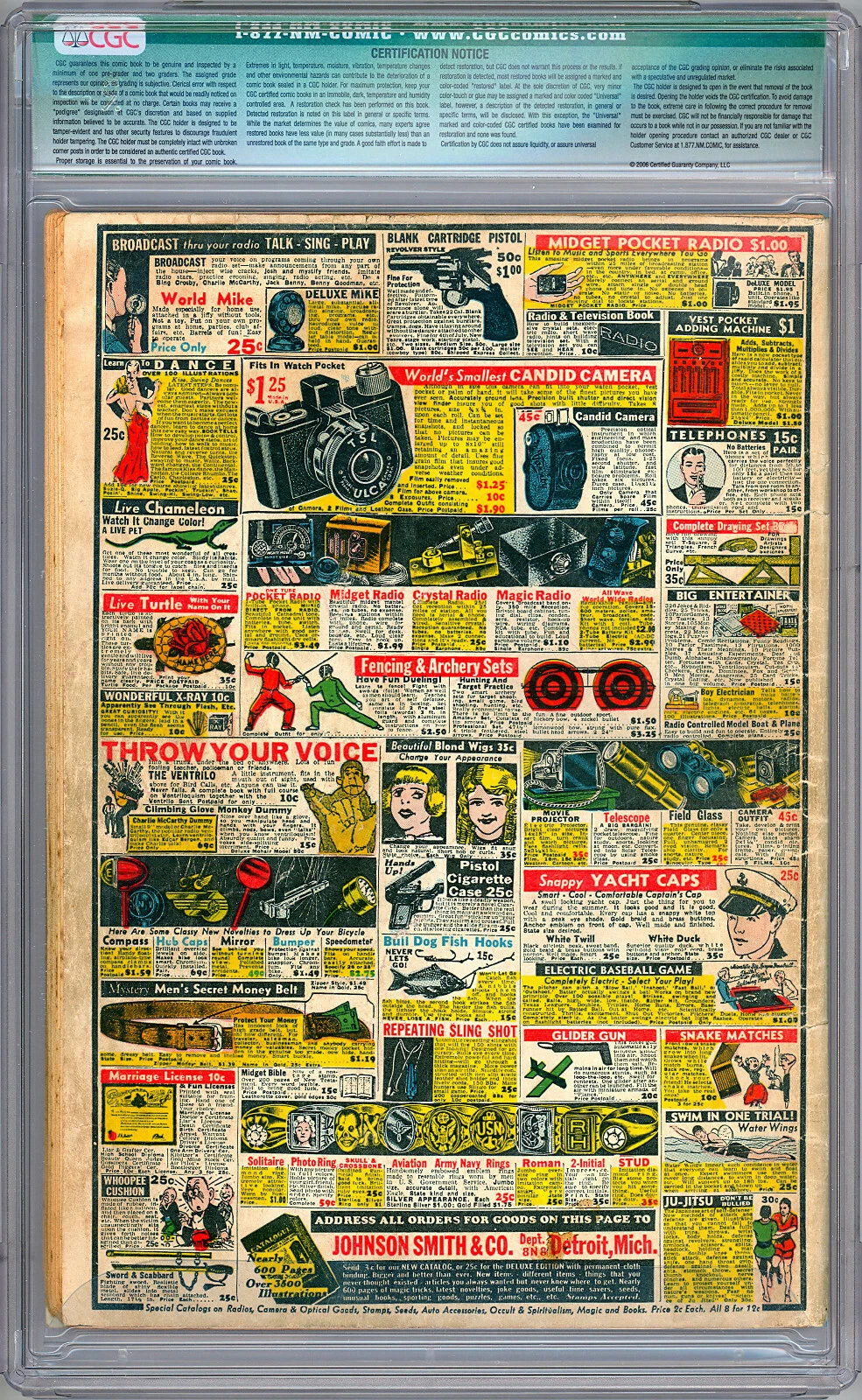 Golden Age DC Comics Action Comics Group, including 1992 Action Comics #1 Reprint and 1938 Action Comics #2, #3, #4, and #5 thumbnail 8