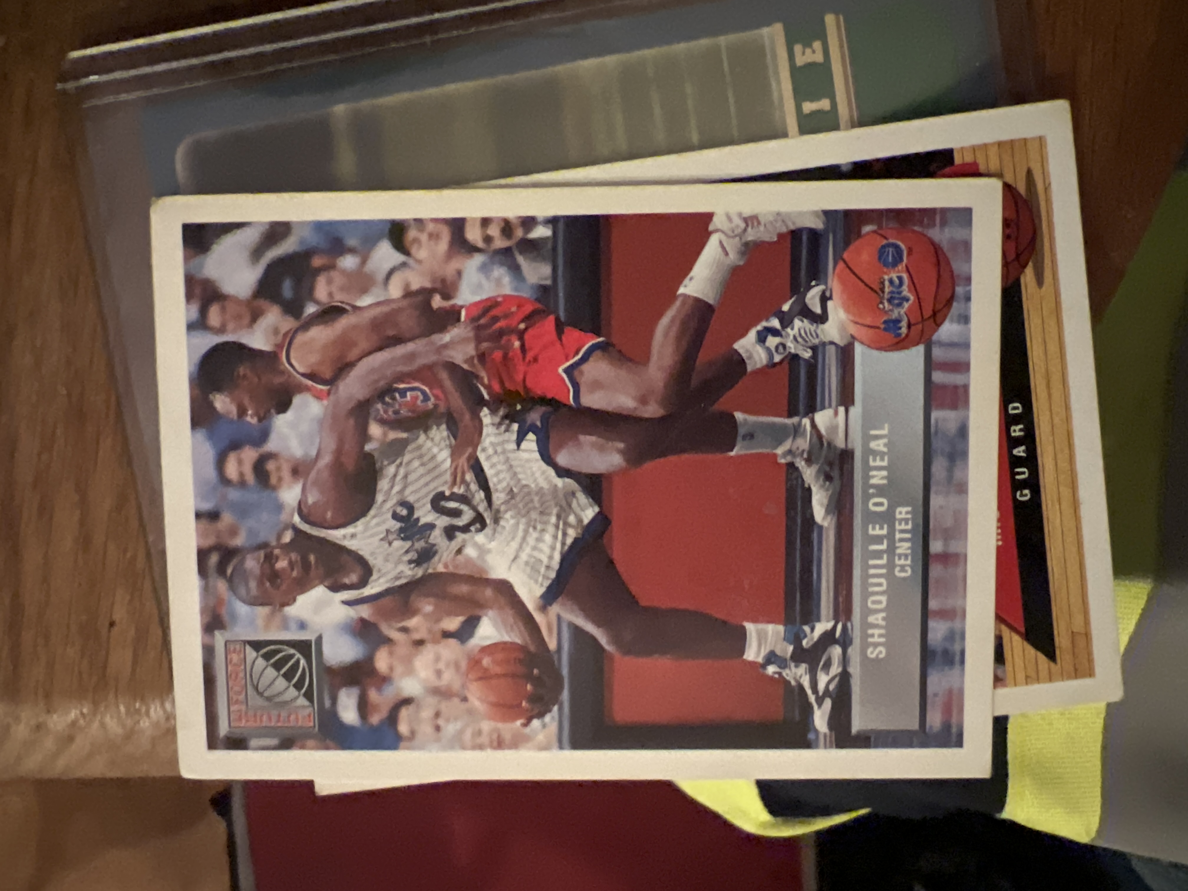 1993–94 Fleer “Power in the Key” Shaquille O’Neal Basketball Trading Card