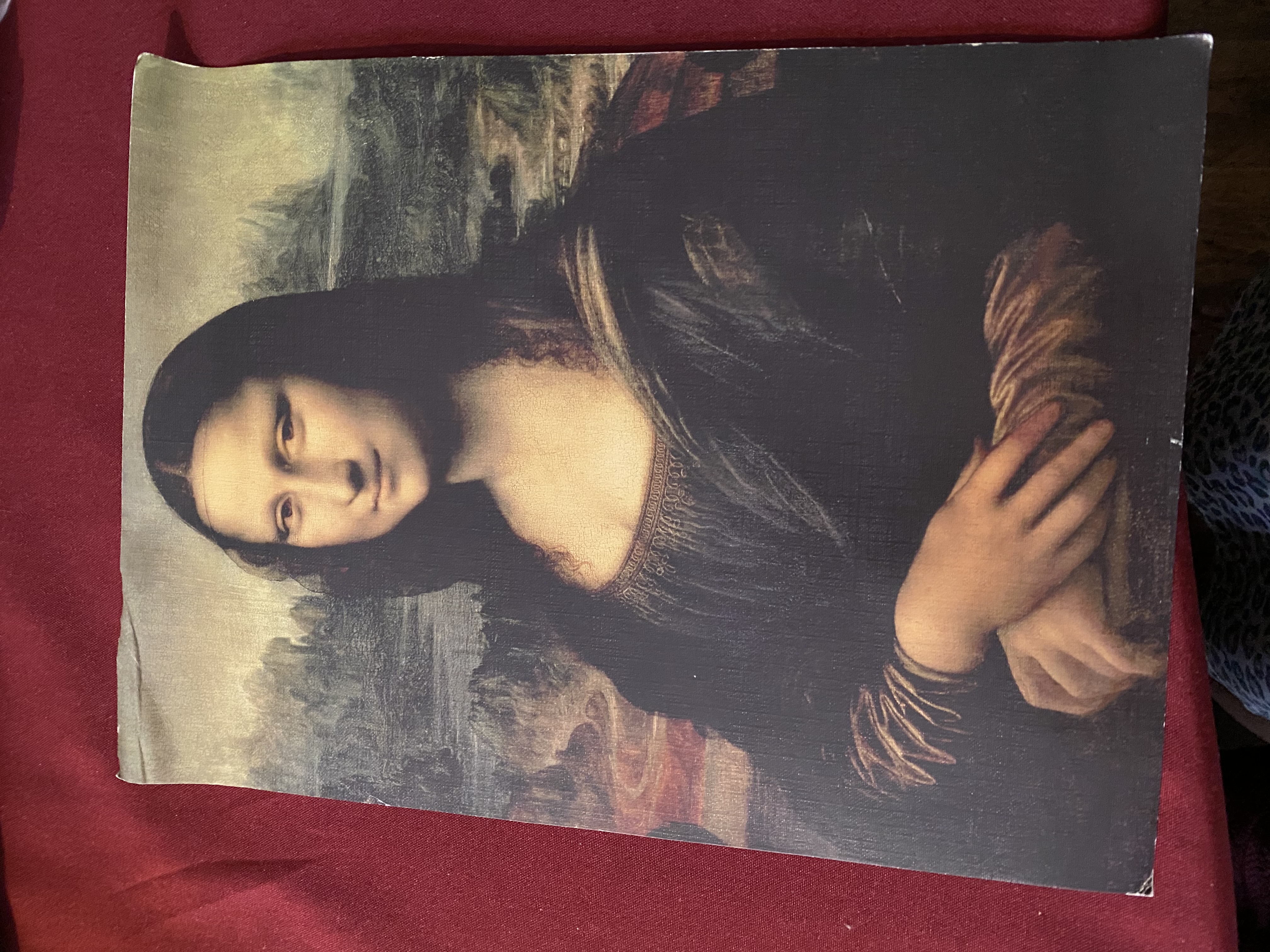 Italian High Renaissance 'Mona Lisa' Photomechanical Print on Paper (after Leonardo da Vinci)