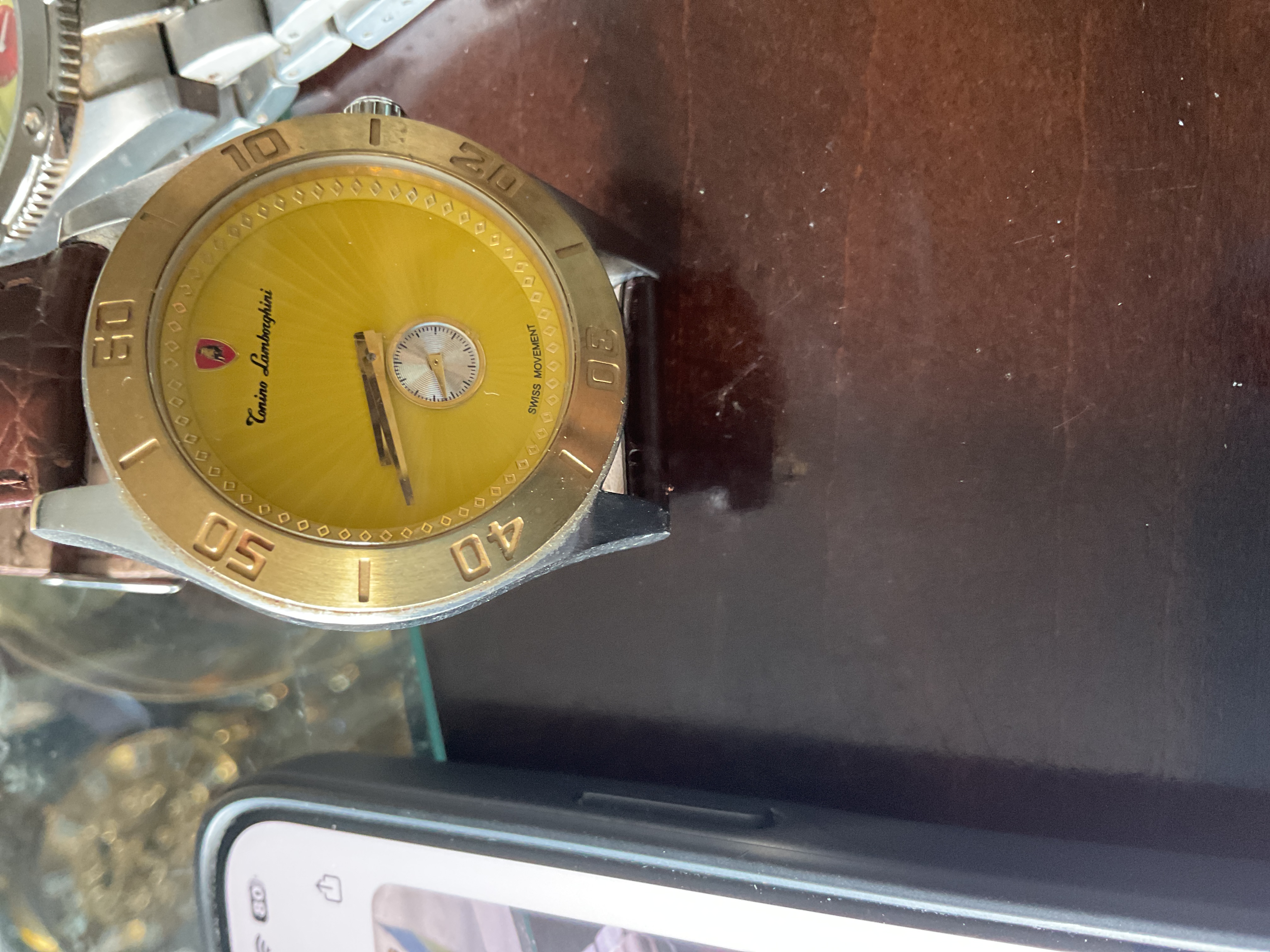 Tonino Lamborghini Swiss Movement Wristwatch