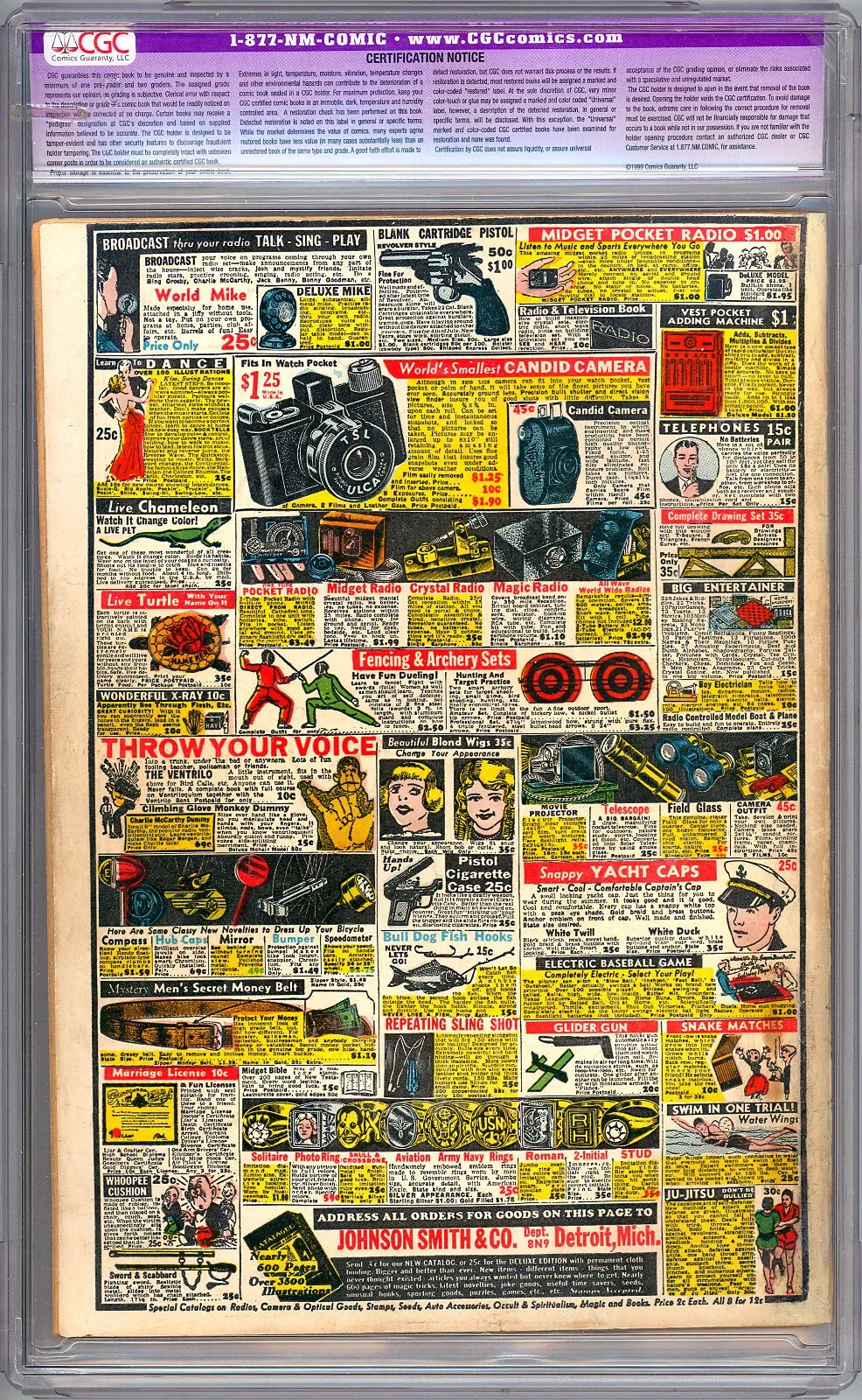 Golden Age Action Comics #1–5 DC Comics Group (CGC-Graded, Including 1992 Reprint of #1) thumbnail 10