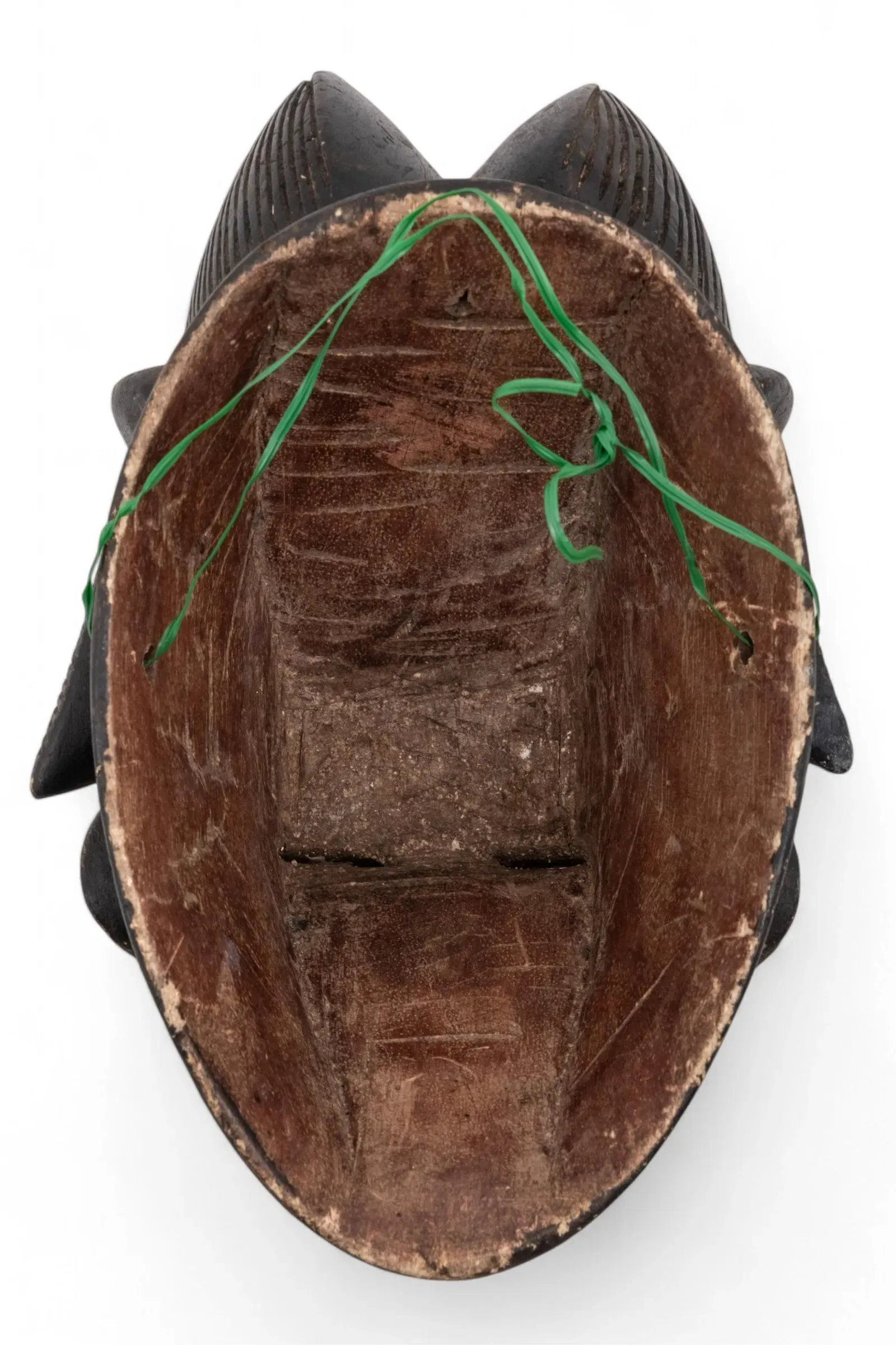 Gabon Punu Tribe Polychrome Wooden Mask thumbnail 6