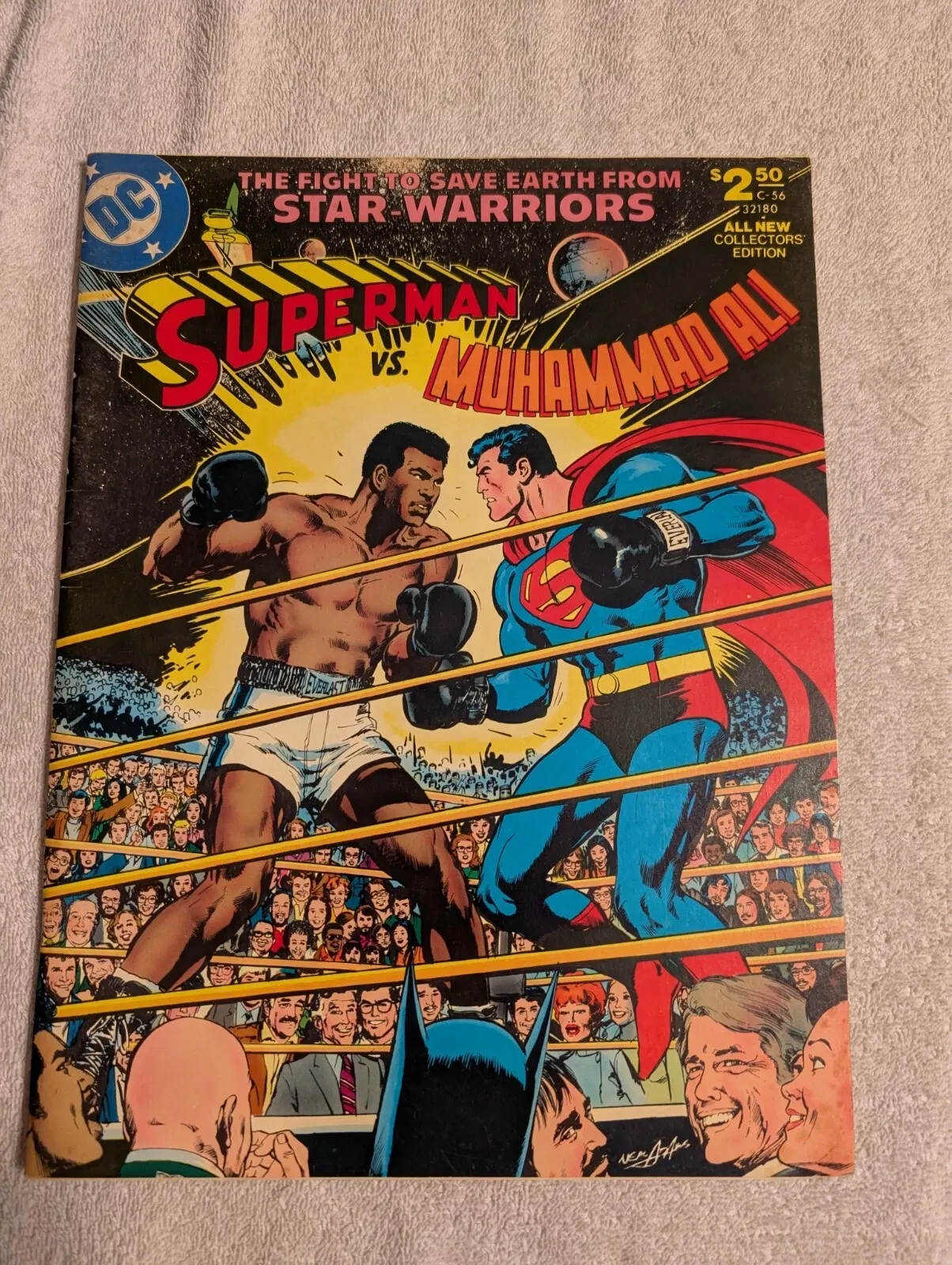 Bronze Age DC Treasury Edition 'Superman vs. Muhammad Ali' Comic Book