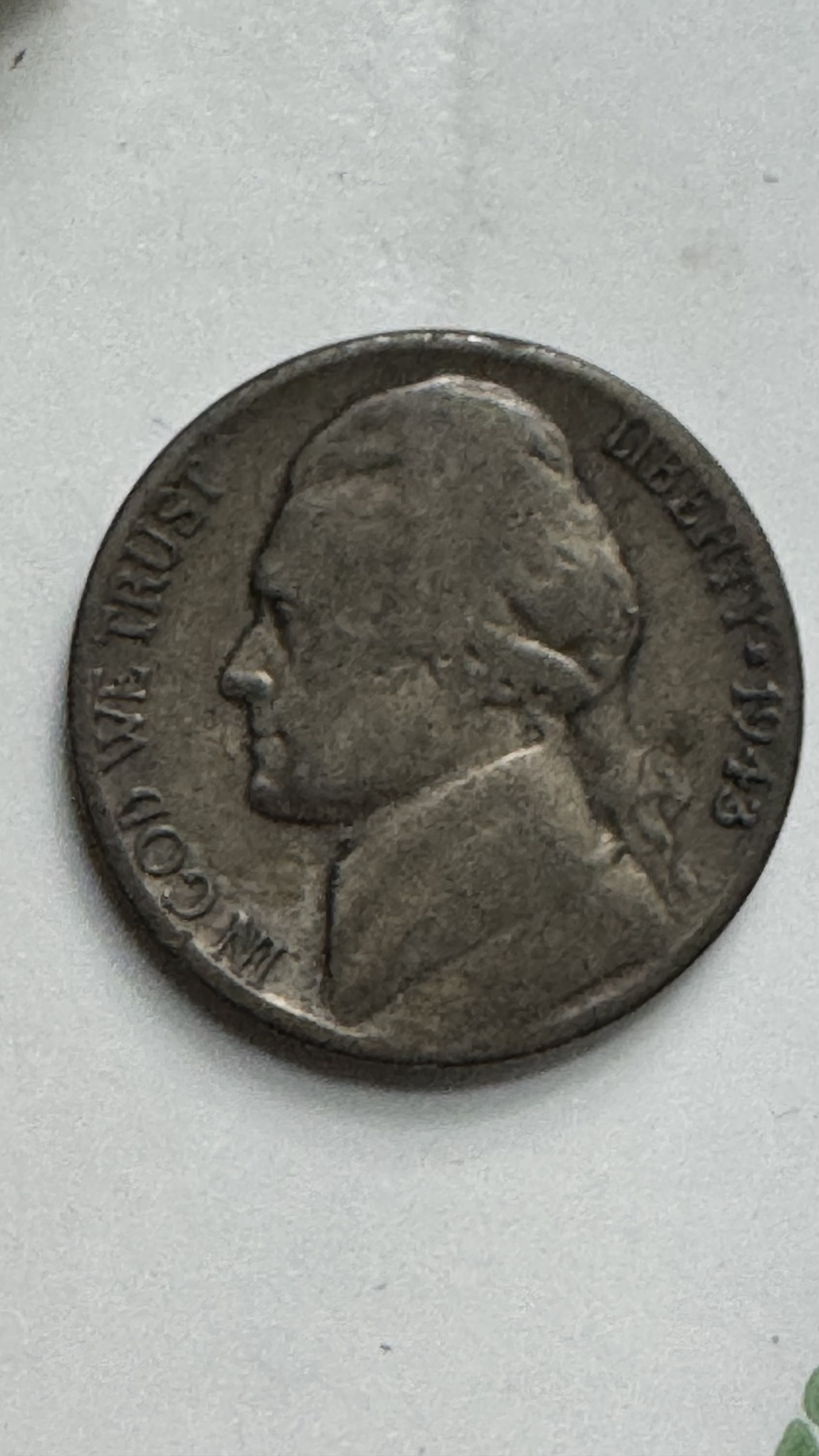 1943 Jefferson Nickel