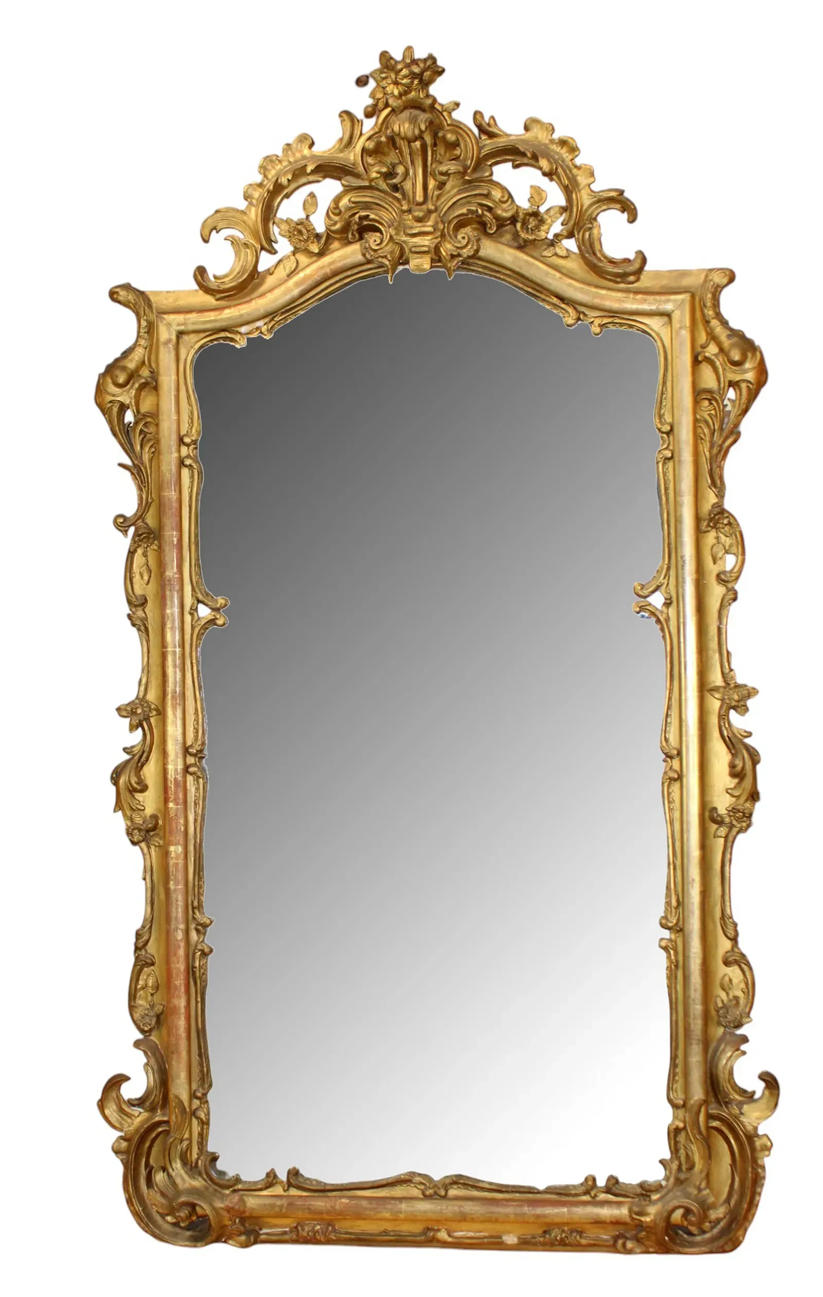 Rococo Style Giltwood Pier Mirror