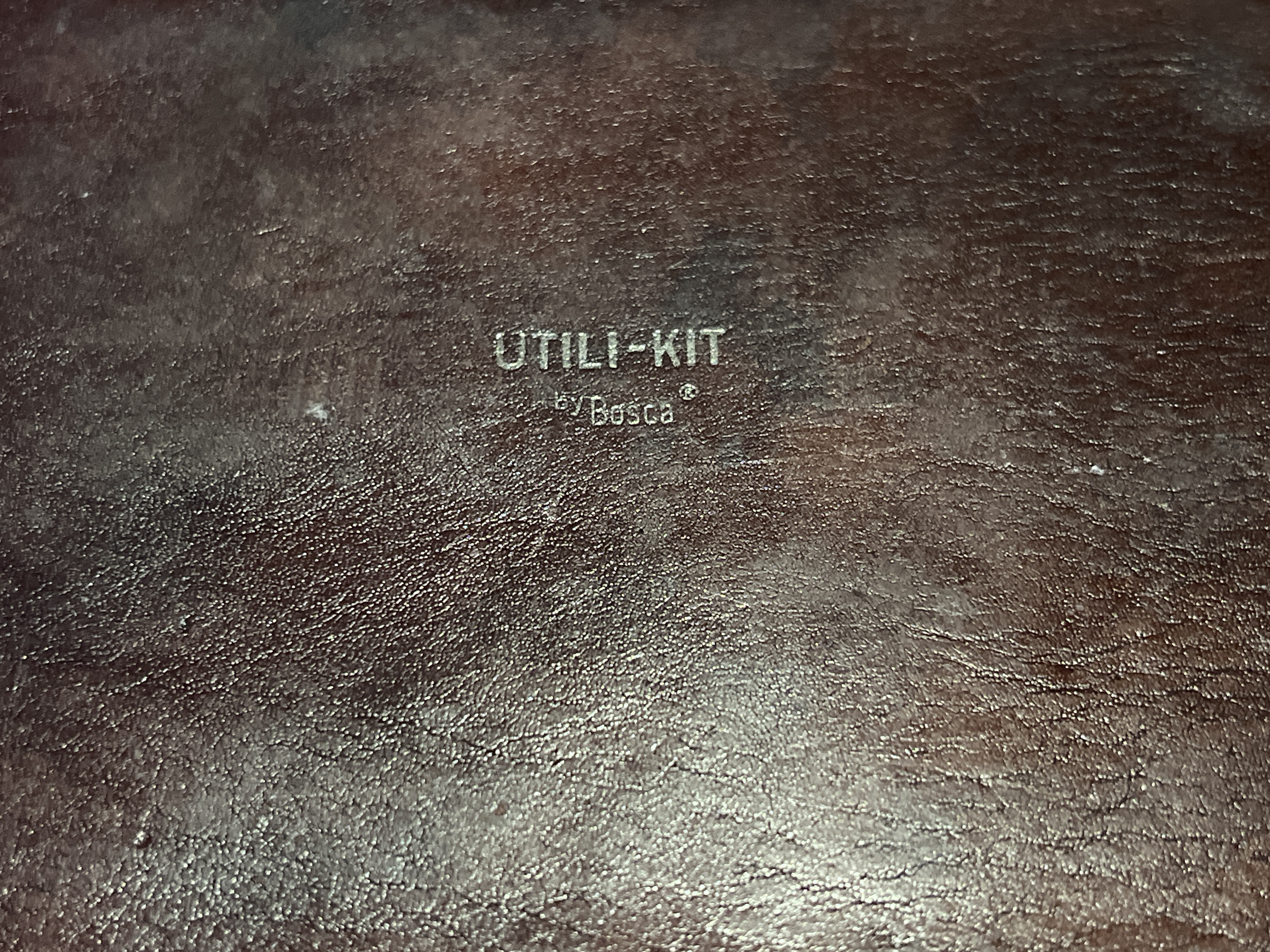 Mid-20th Century Leather Utili-Kit by Bosca