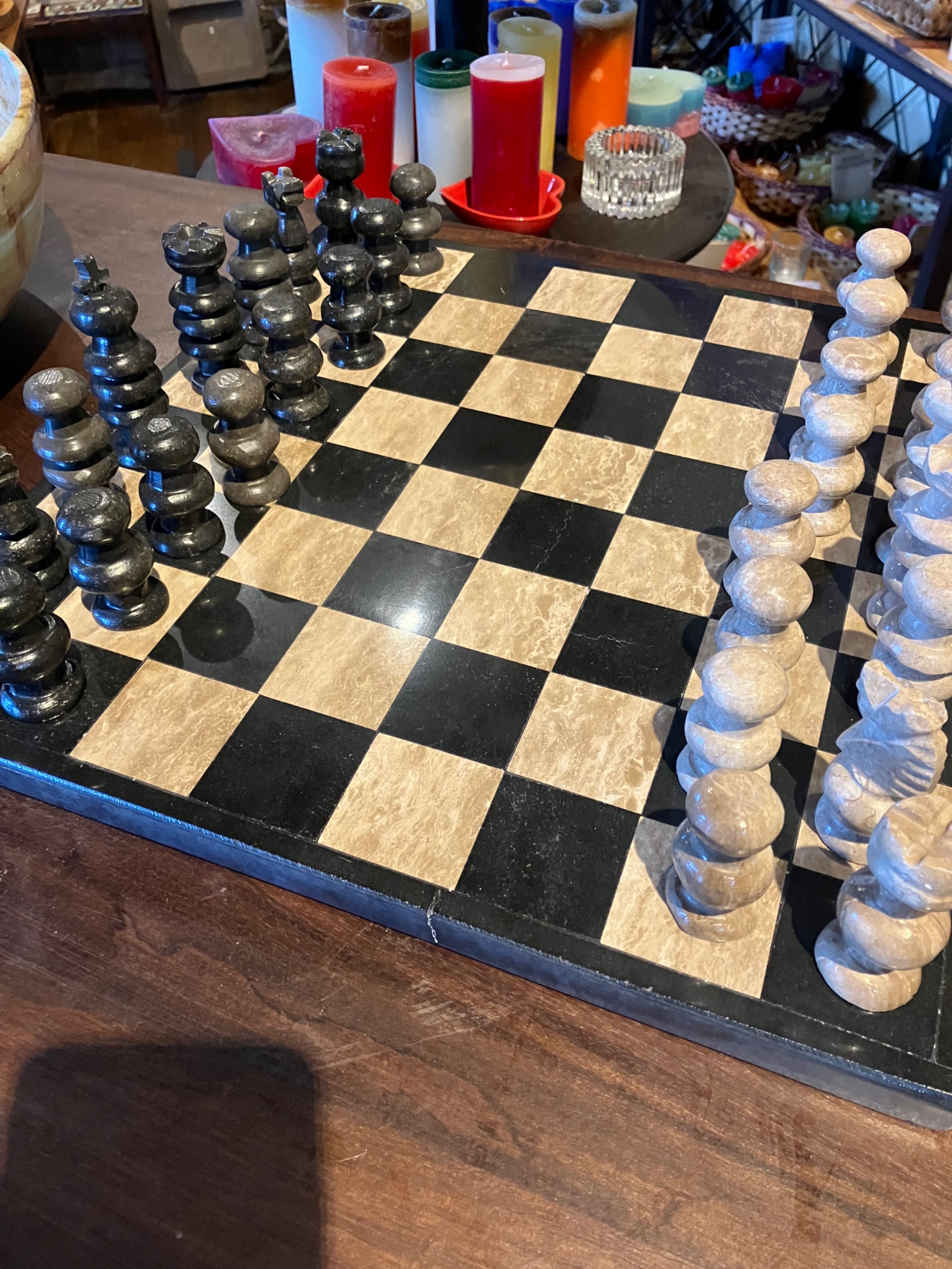 Stone Chess Set