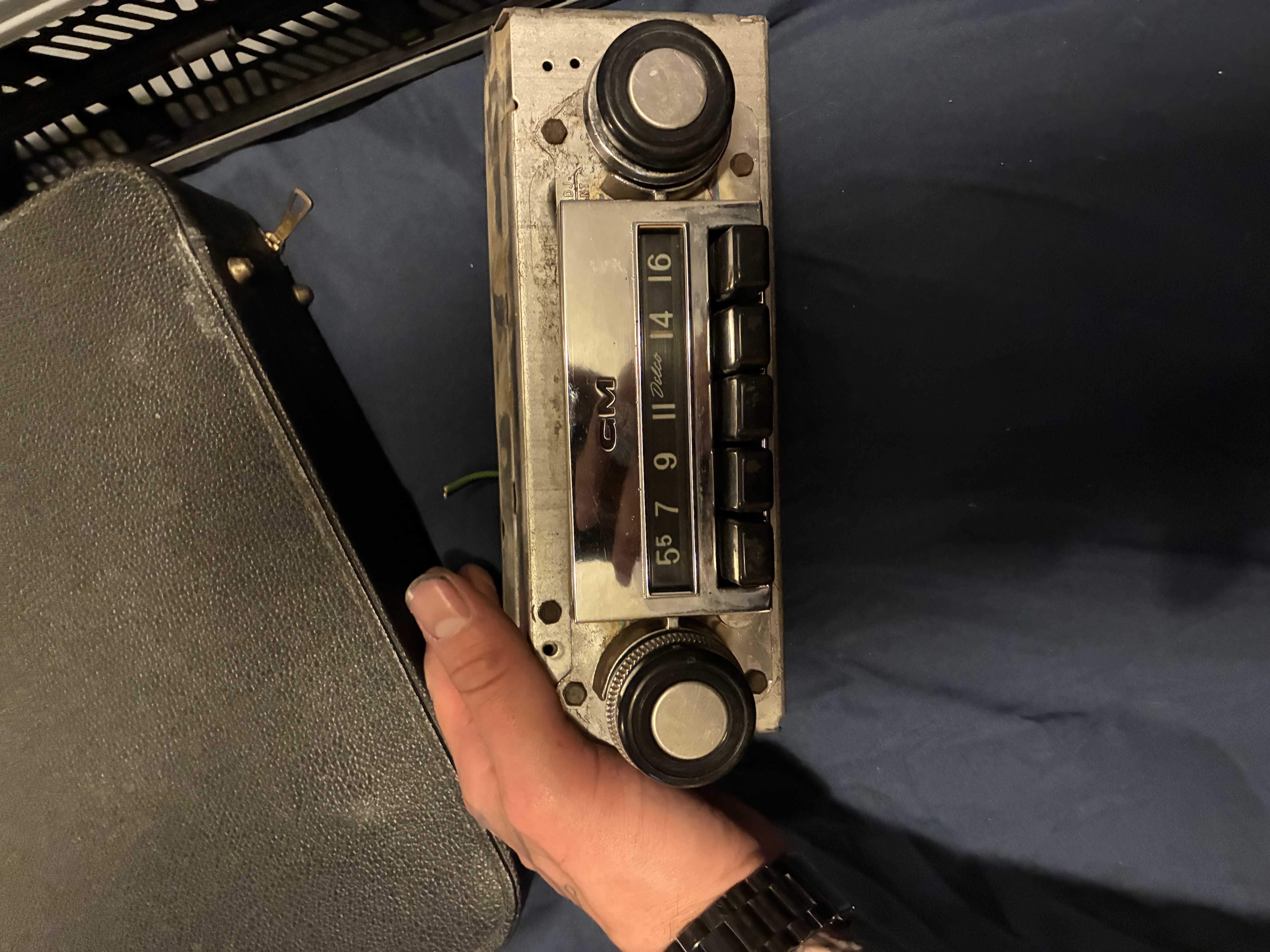 1960s American Period GM Delco AM Car Radio