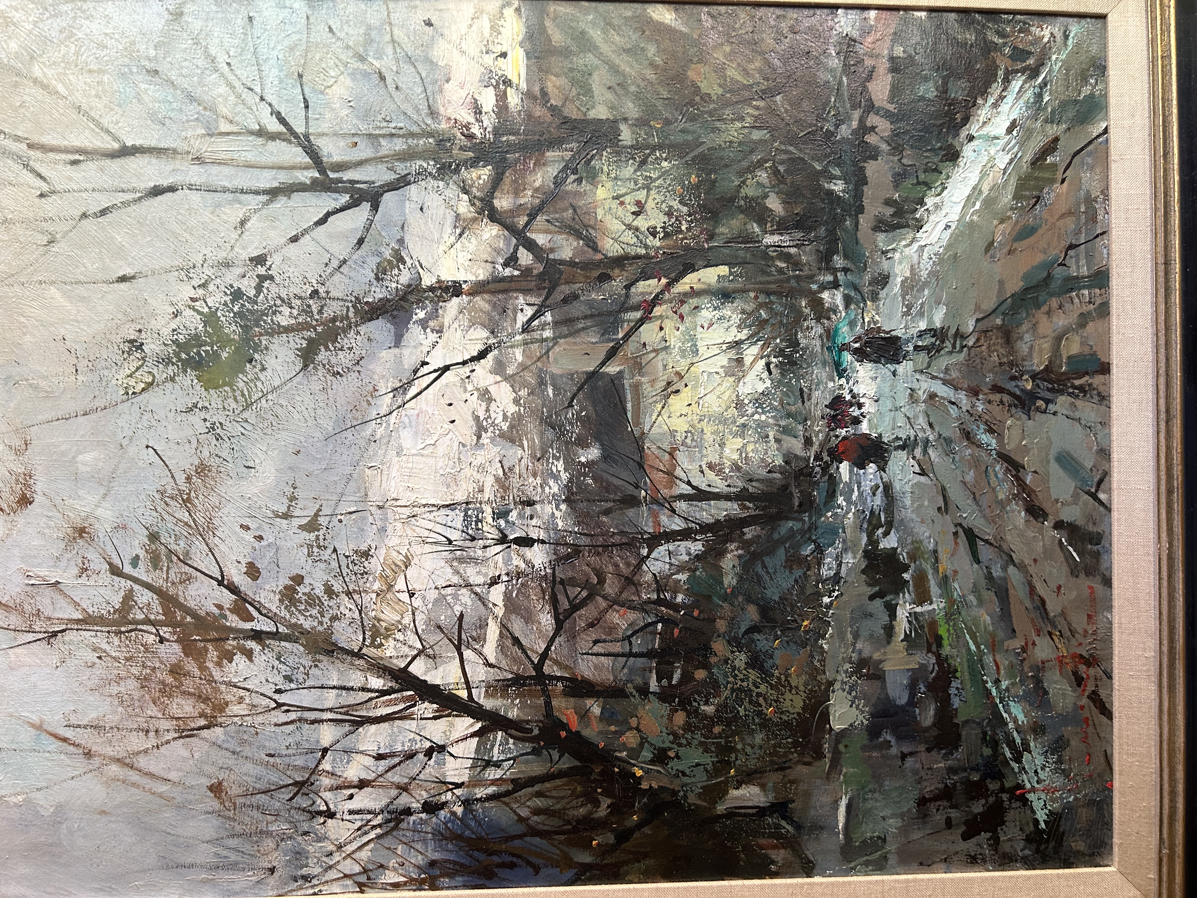 Impressionist Oil Landscape Painting