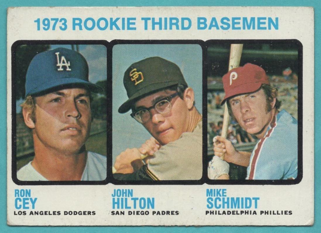 1973 Topps Rookie Third Basemen Baseball Card