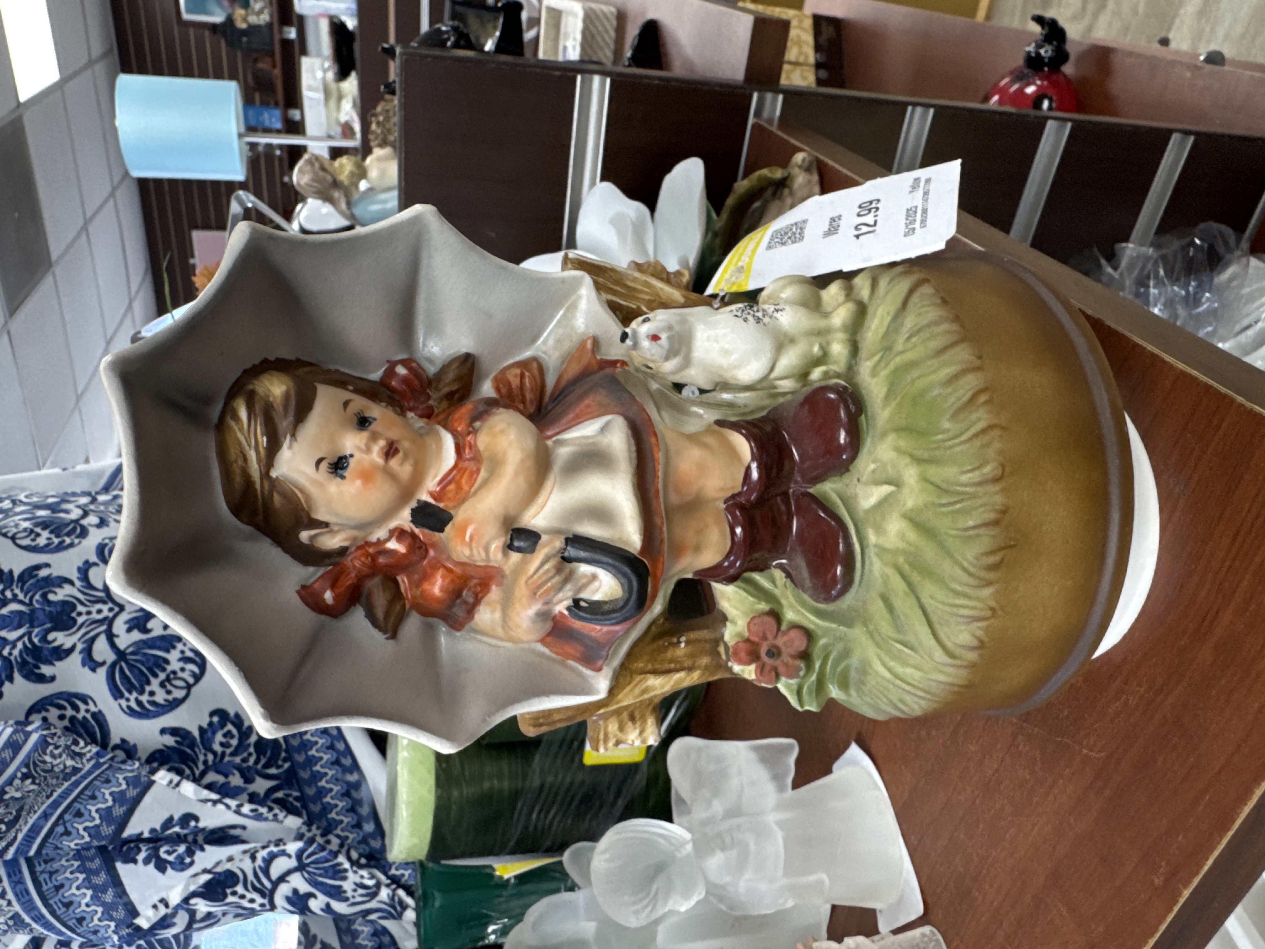Hummel Style Ceramic Figurine