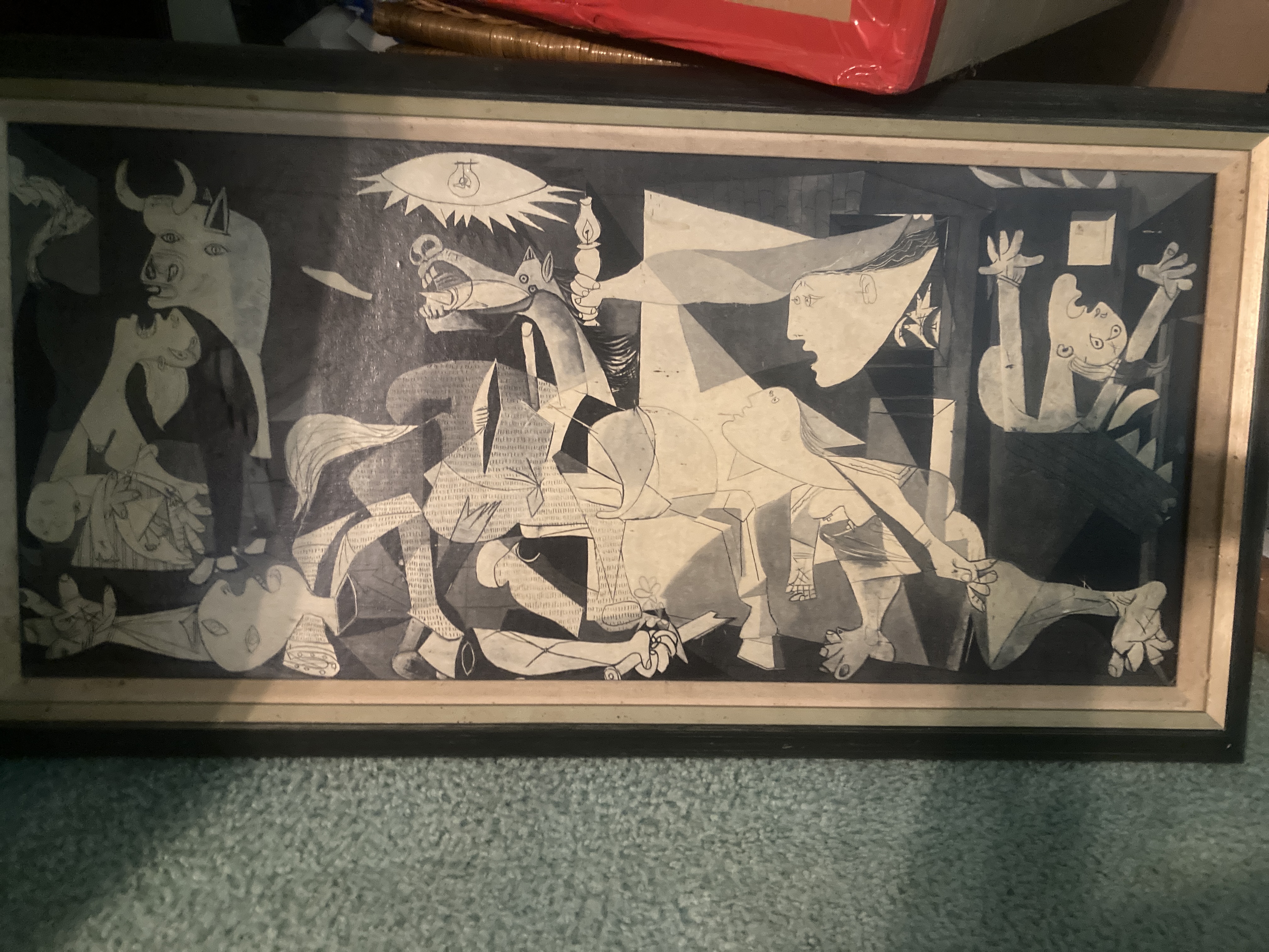 Framed Print of Picasso's Guernica