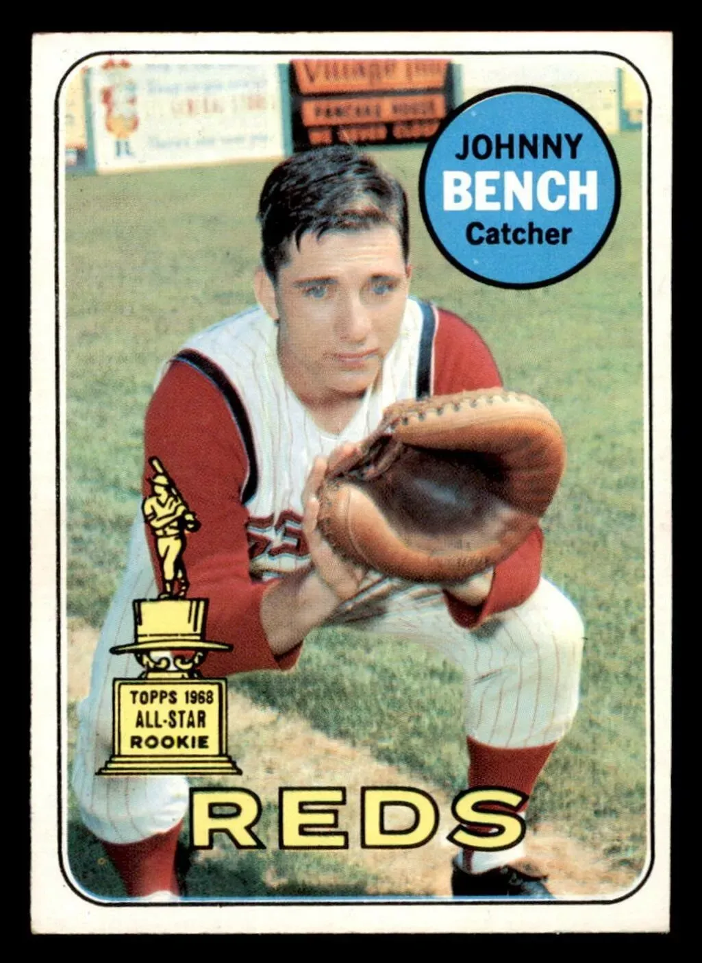 1968 Topps Johnny Bench Rookie Card
