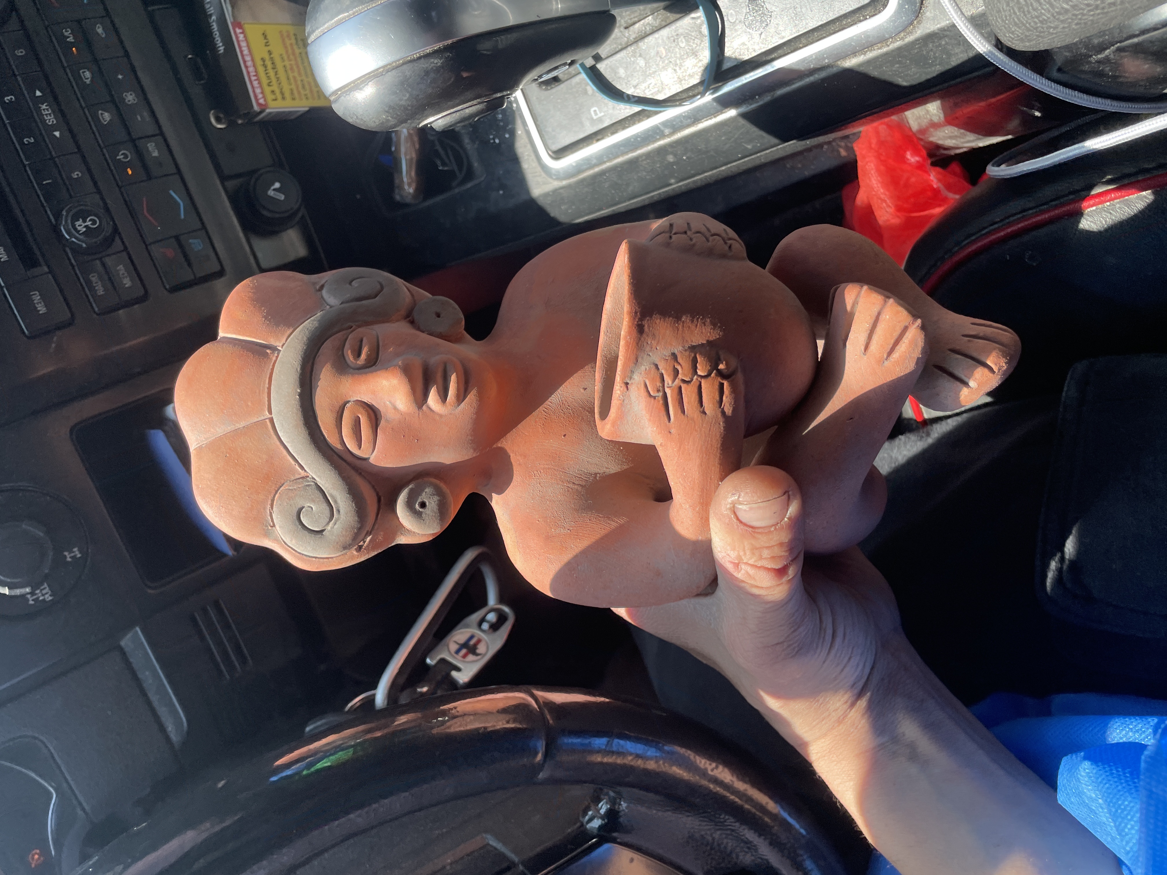 Pre-Columbian Style Ceramic Figurine