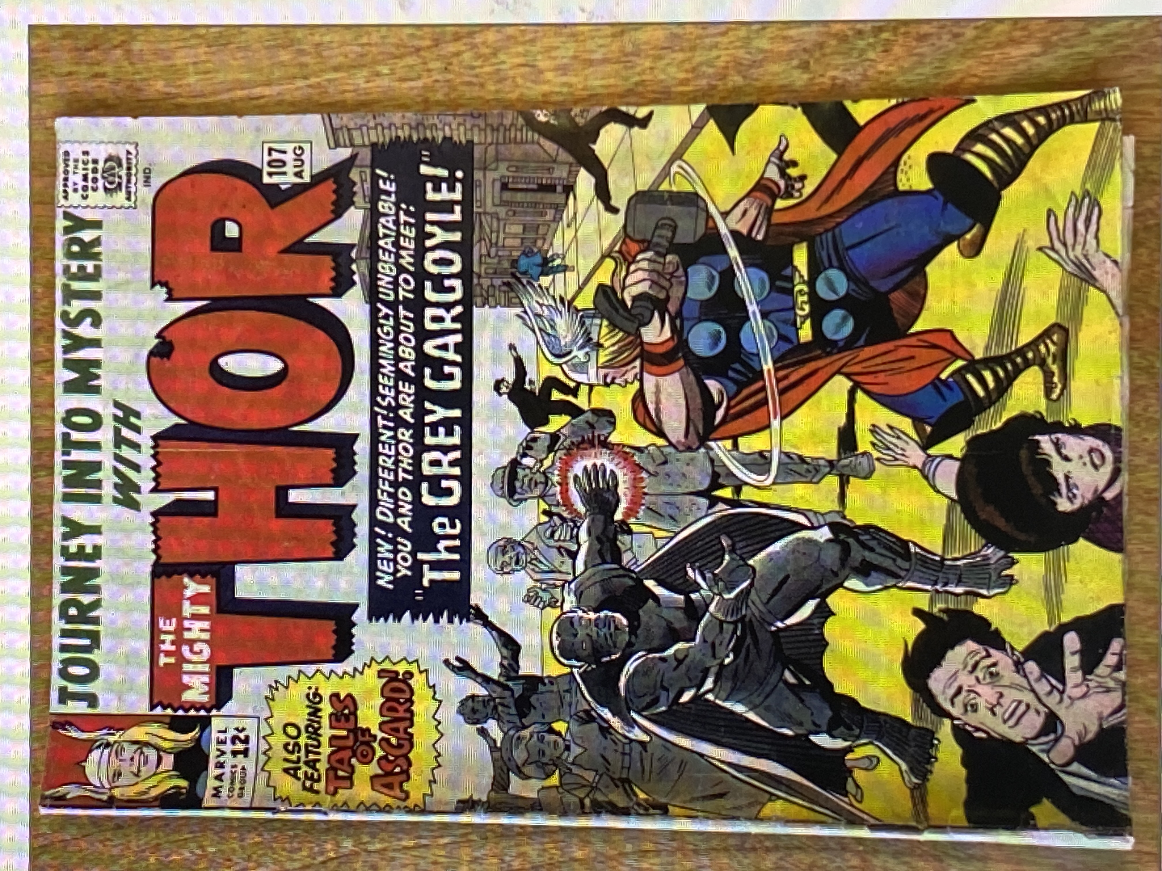 Silver Age Marvel World Journey into Mystery #107 Comic Book