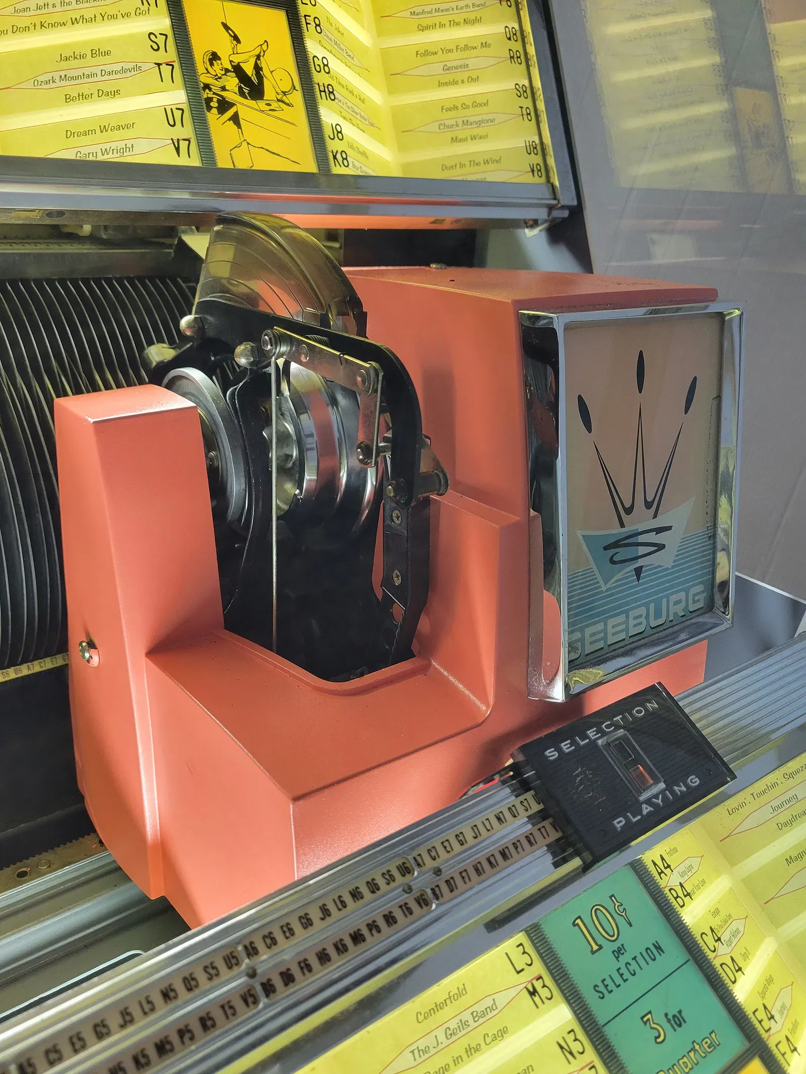 Seeburg Model 222 Stereophonic Select-O-Matic Jukebox thumbnail 8