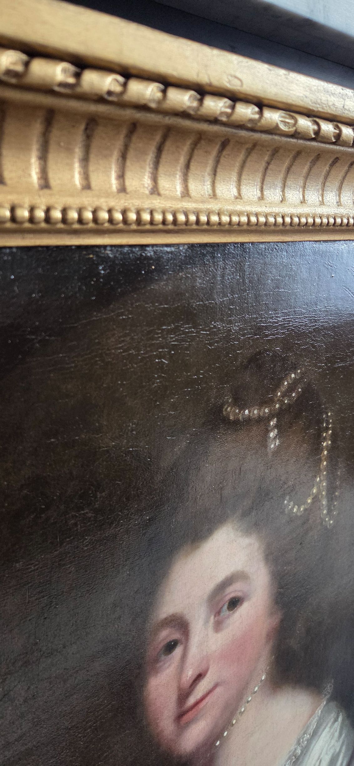 Late 18th Century British School Portrait of a Lady thumbnail 7
