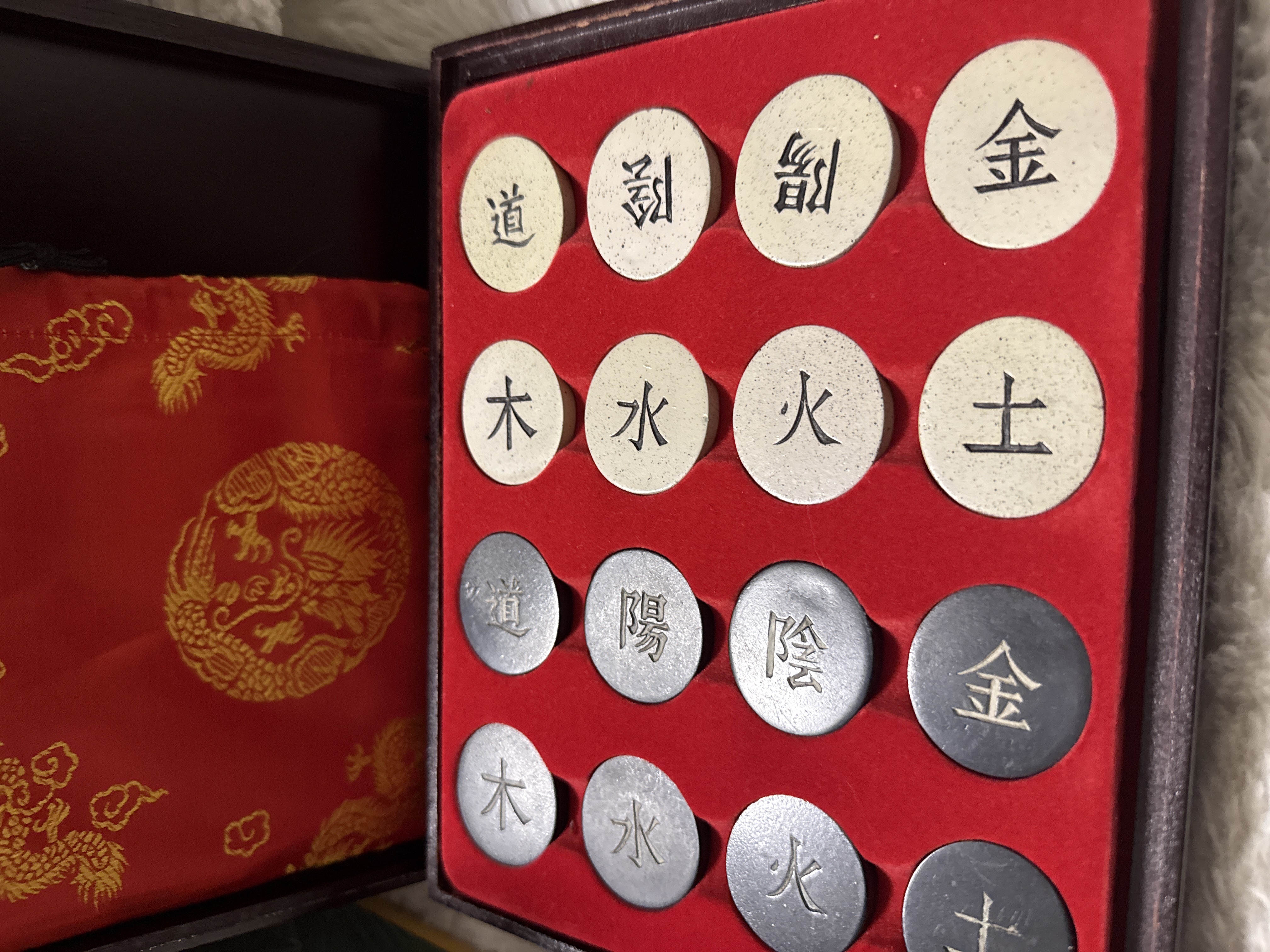 Chinese Yin Yang Bagua Tokens