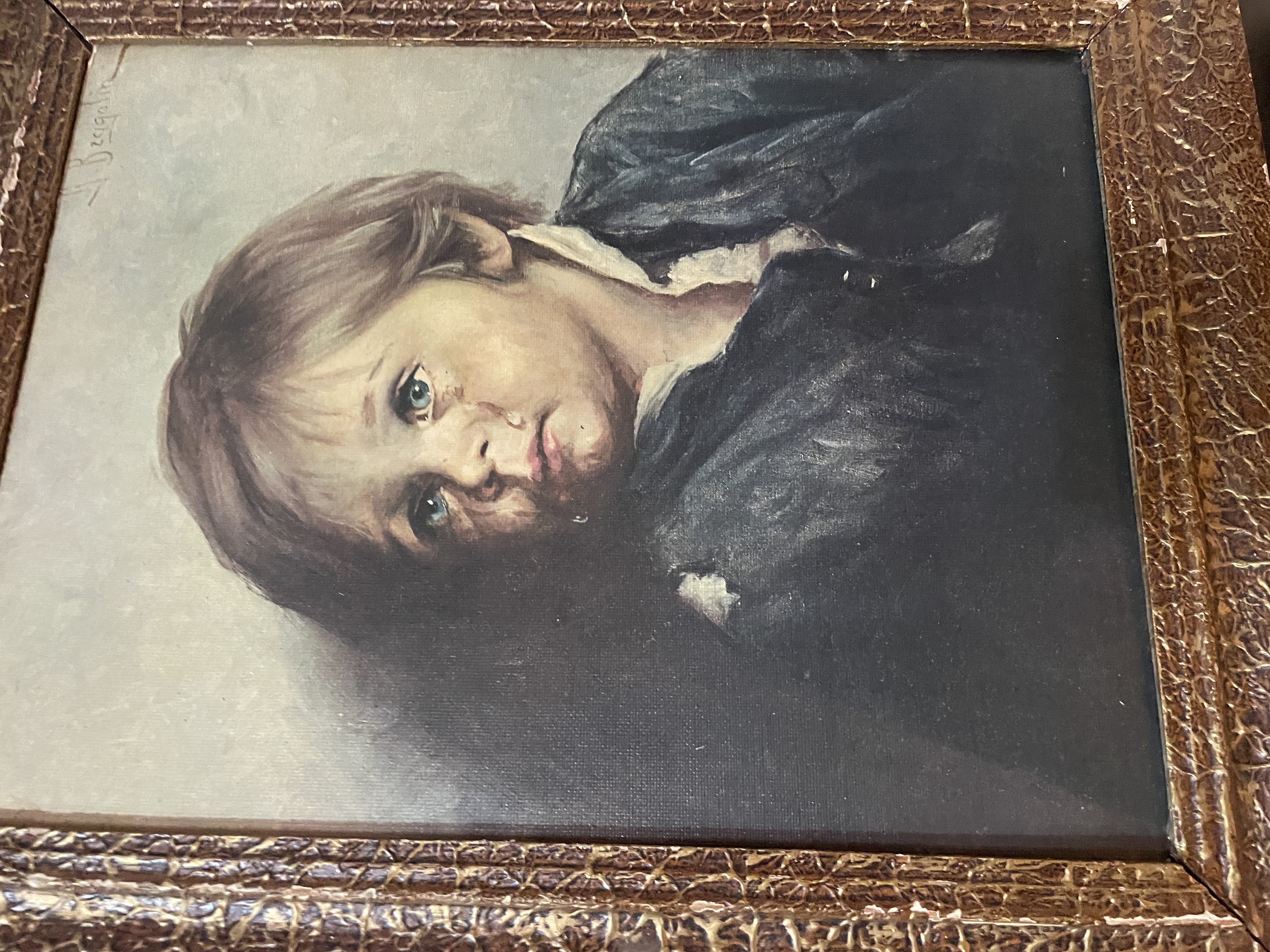 A. Bazzigalupi Portrait Painting