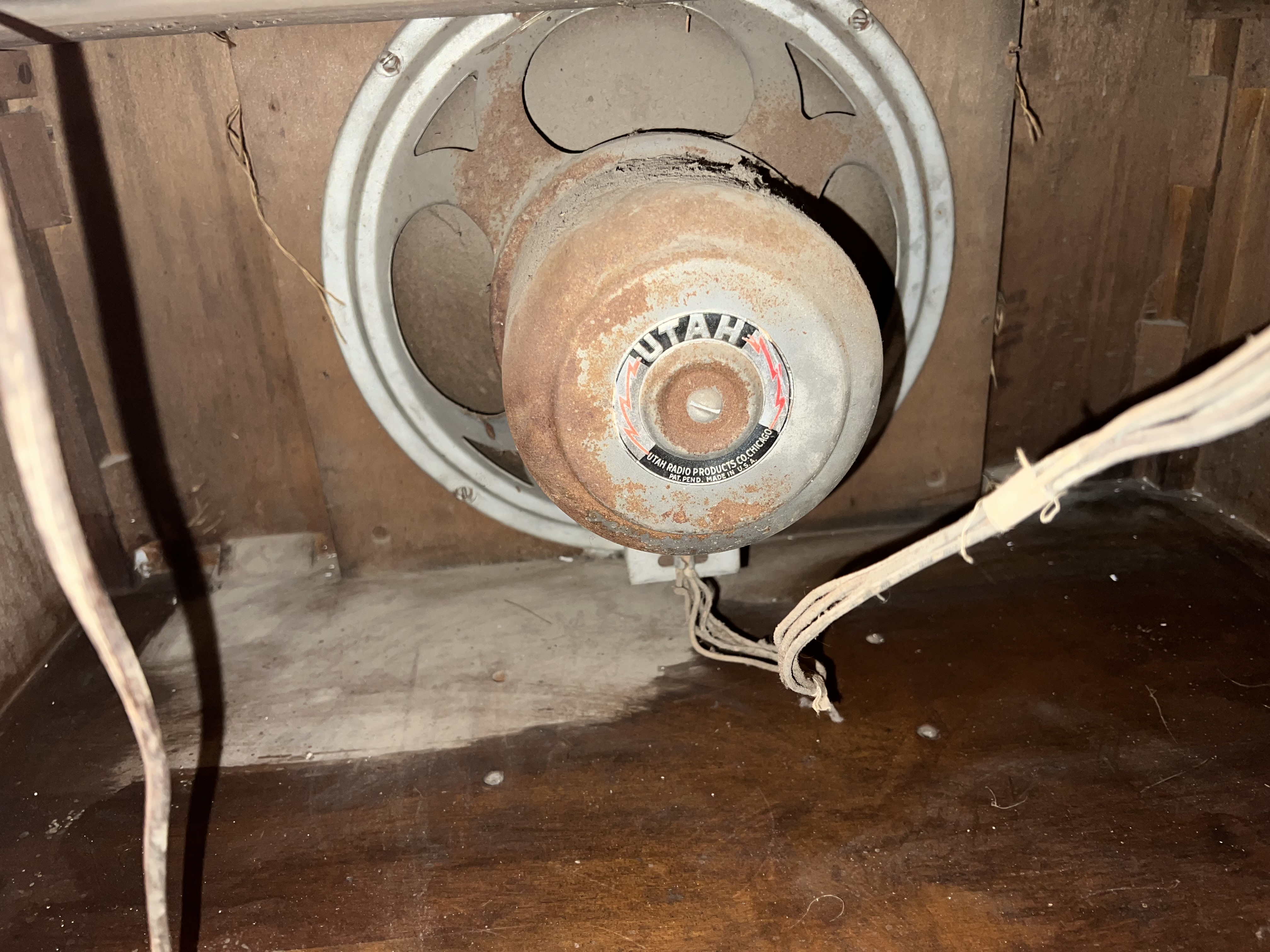 Mid-Century Utah Audio Speaker Driver (Radio Component)