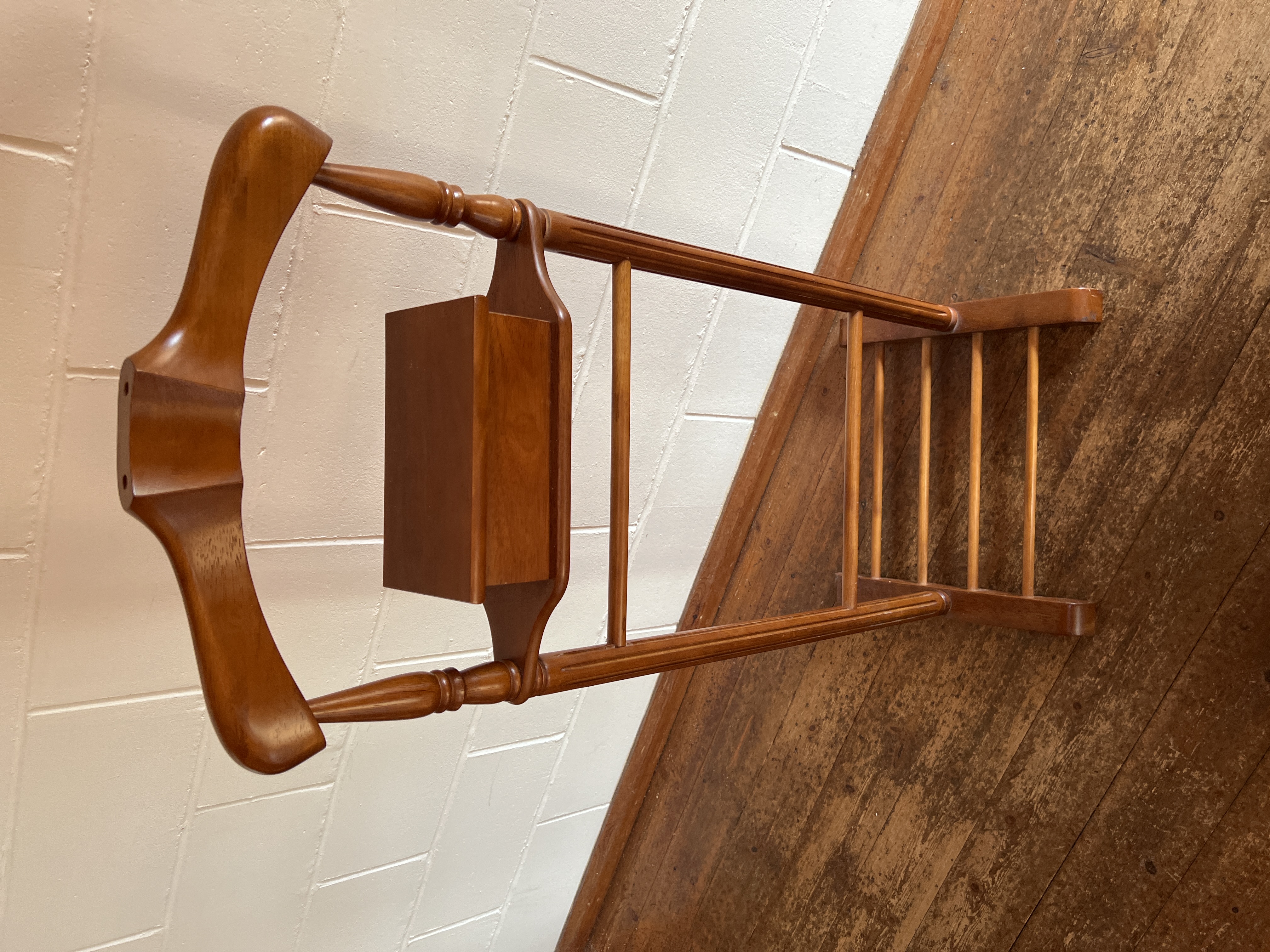 Mid-20th Century Wooden Valet Stand