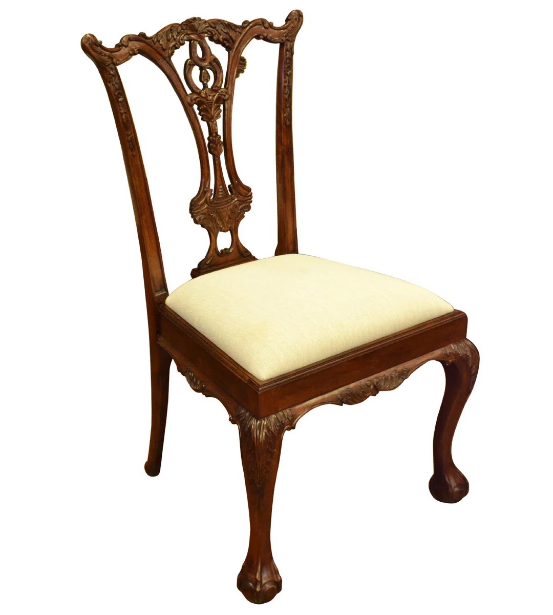 Chippendale Style Mahogany Chair