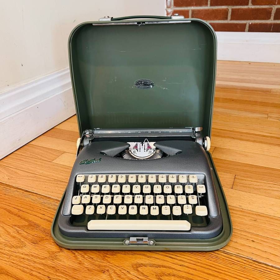 Mid-Century West German Typewriter