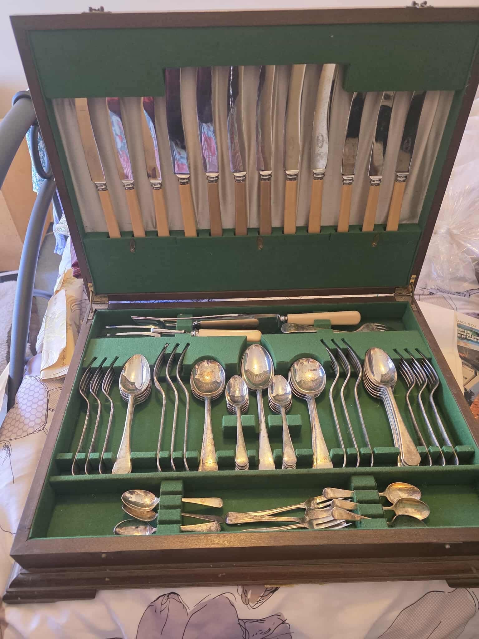 Mid-20th Century Silver-Plated Flatware Set