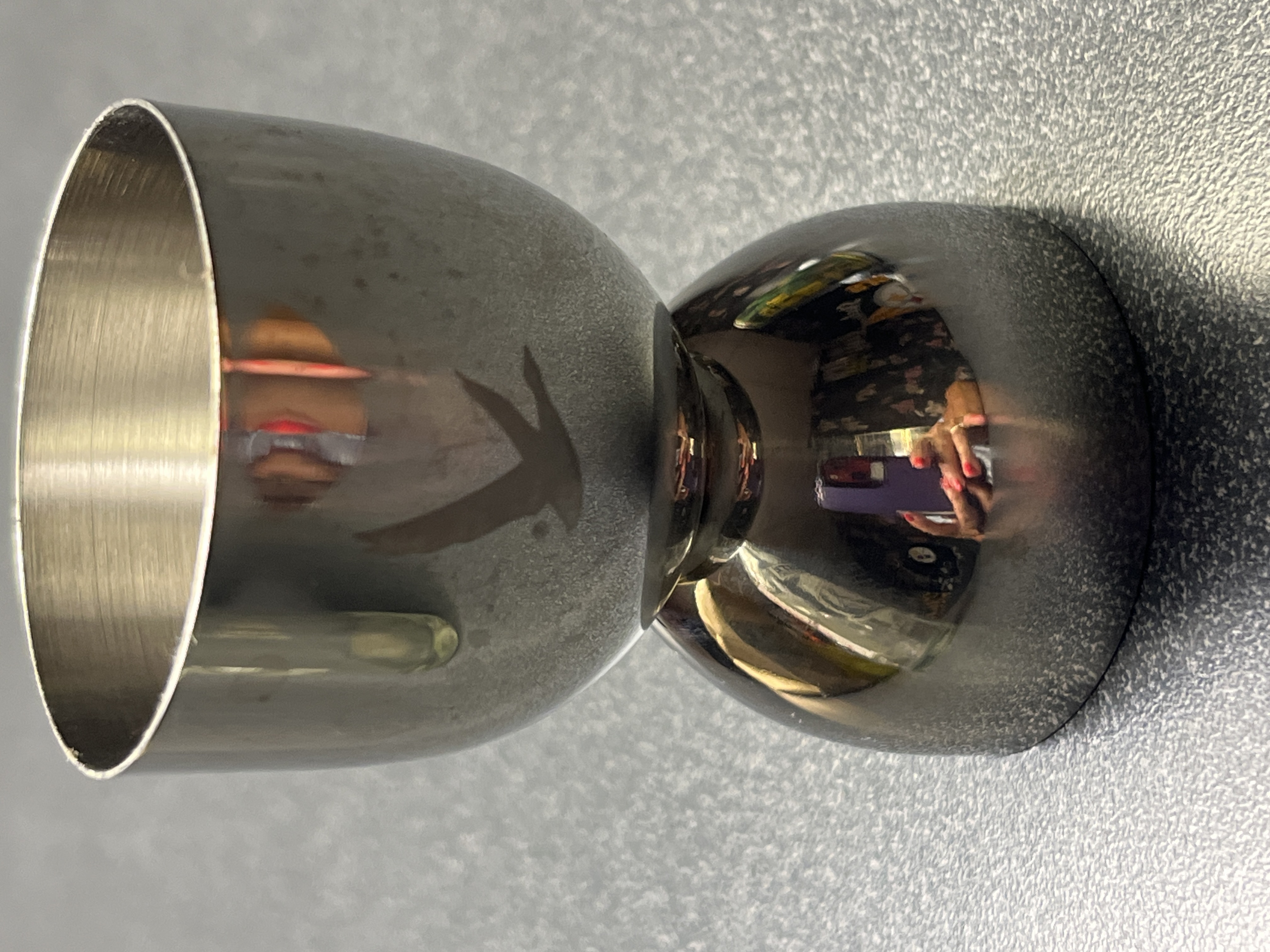 Modernist Stainless Steel Egg Cup