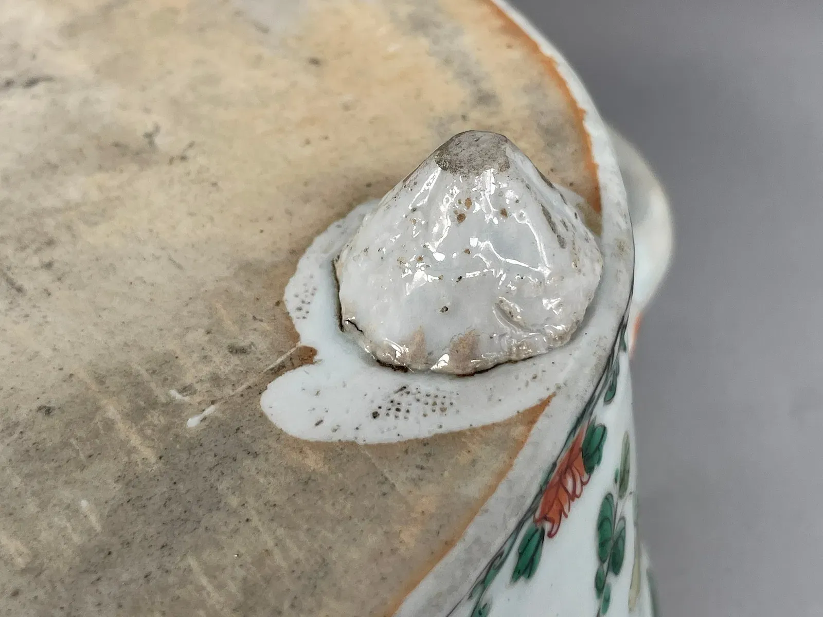 Chinese Famille Verte Style Porcelain Oval Jardinier thumbnail 7
