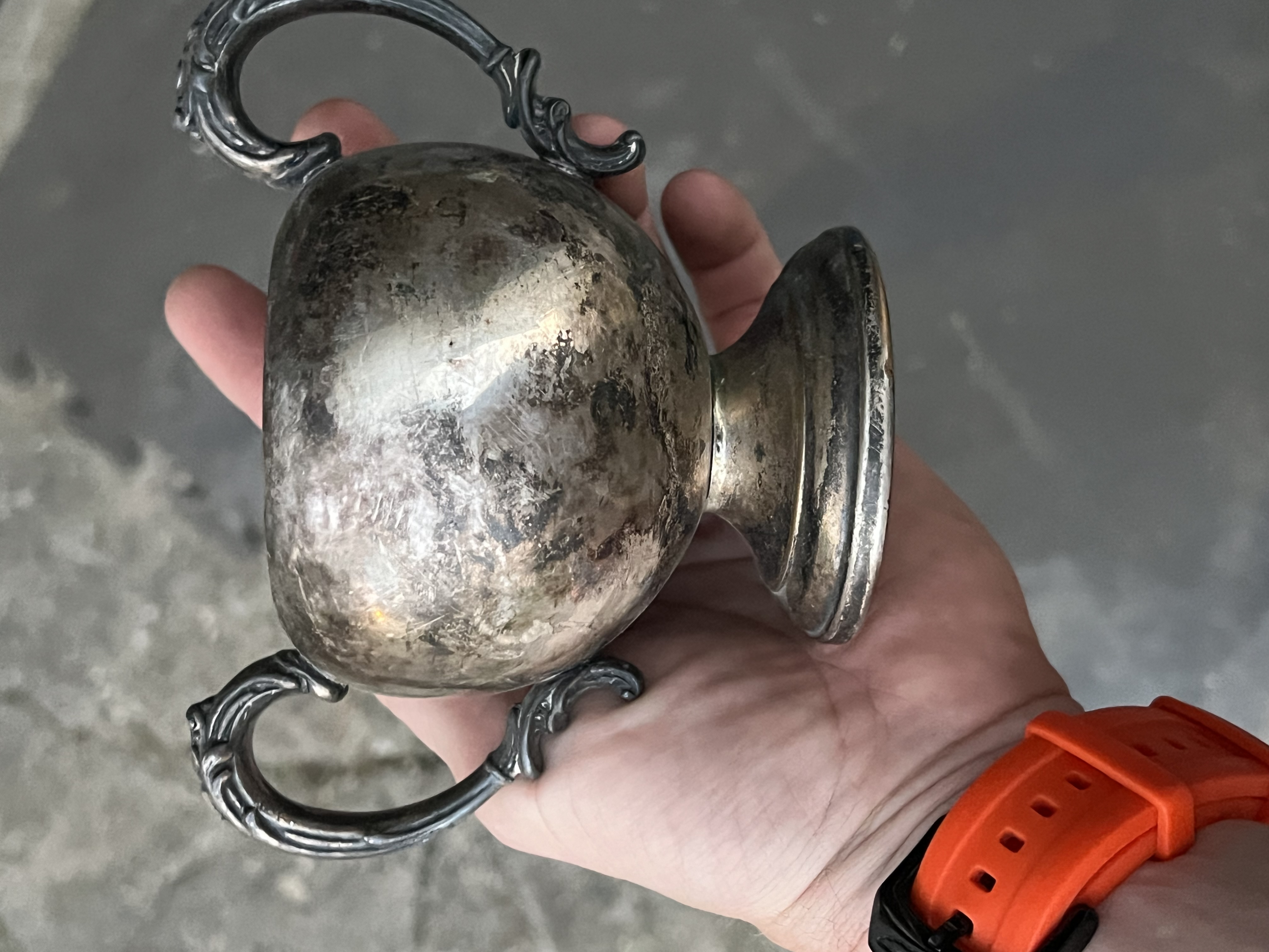 Victorian Silver-Plated Trophy Loving Cup