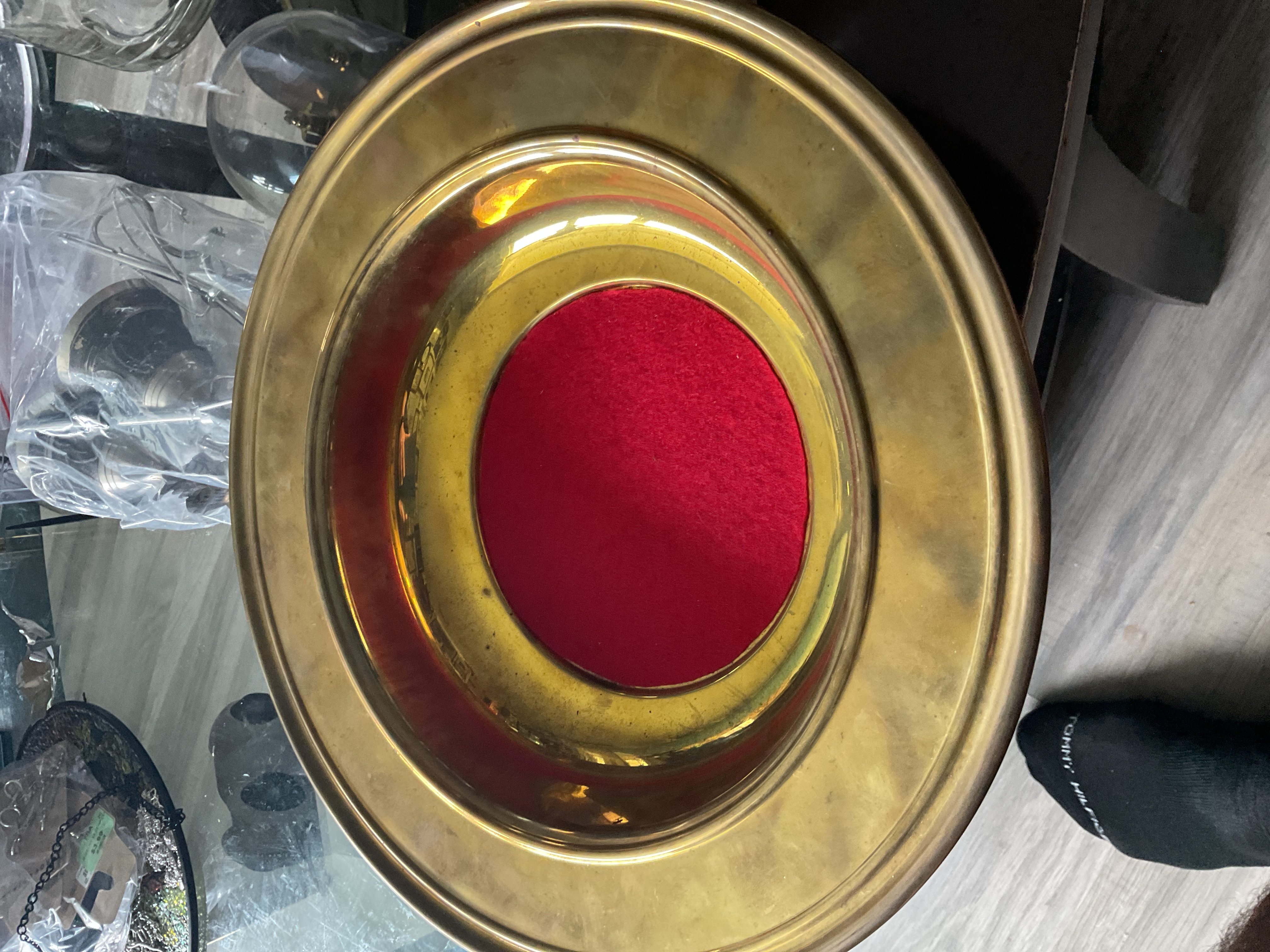 American Brass Church Offering Plate