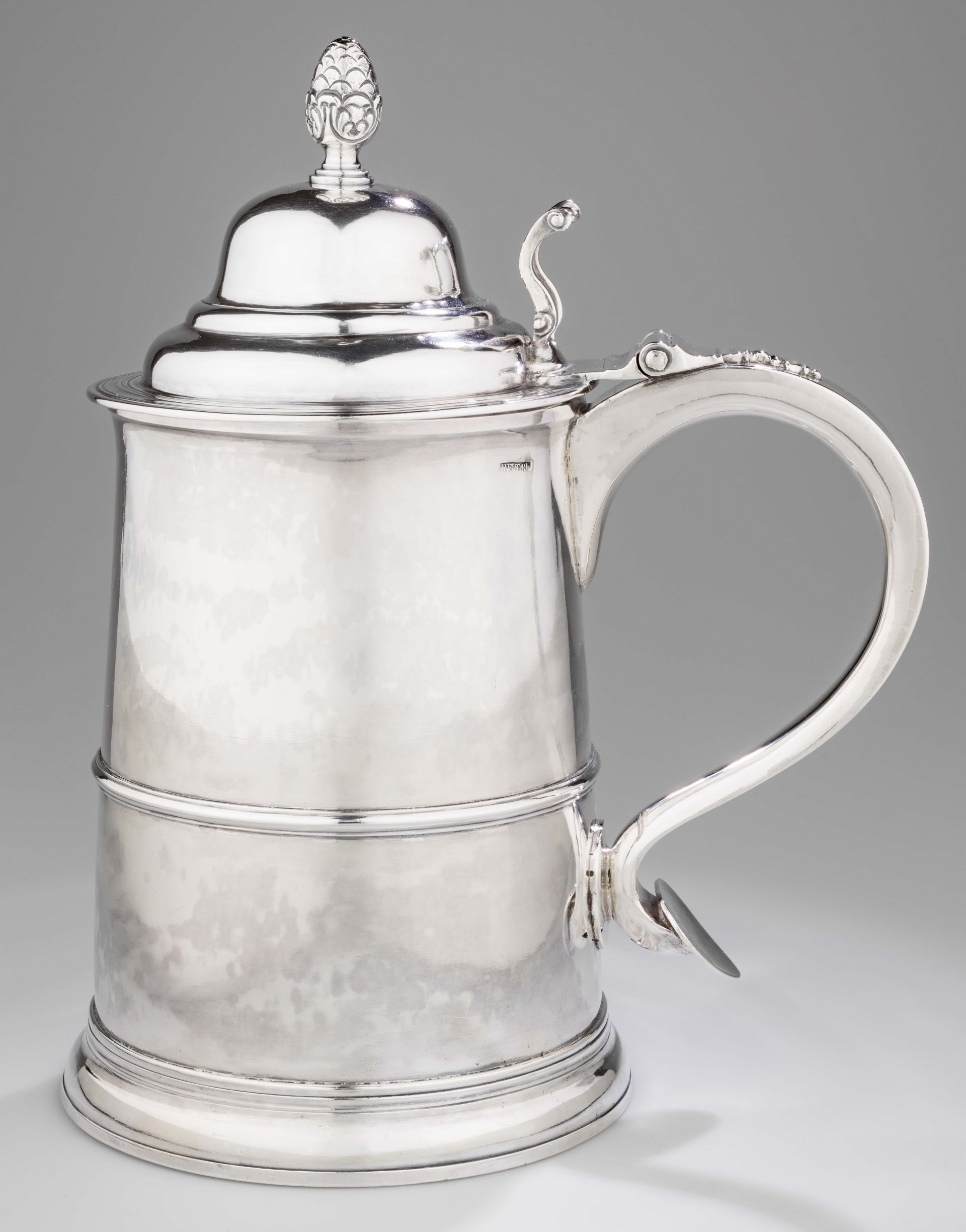 Georgian Period English Sterling Silver Tankard
