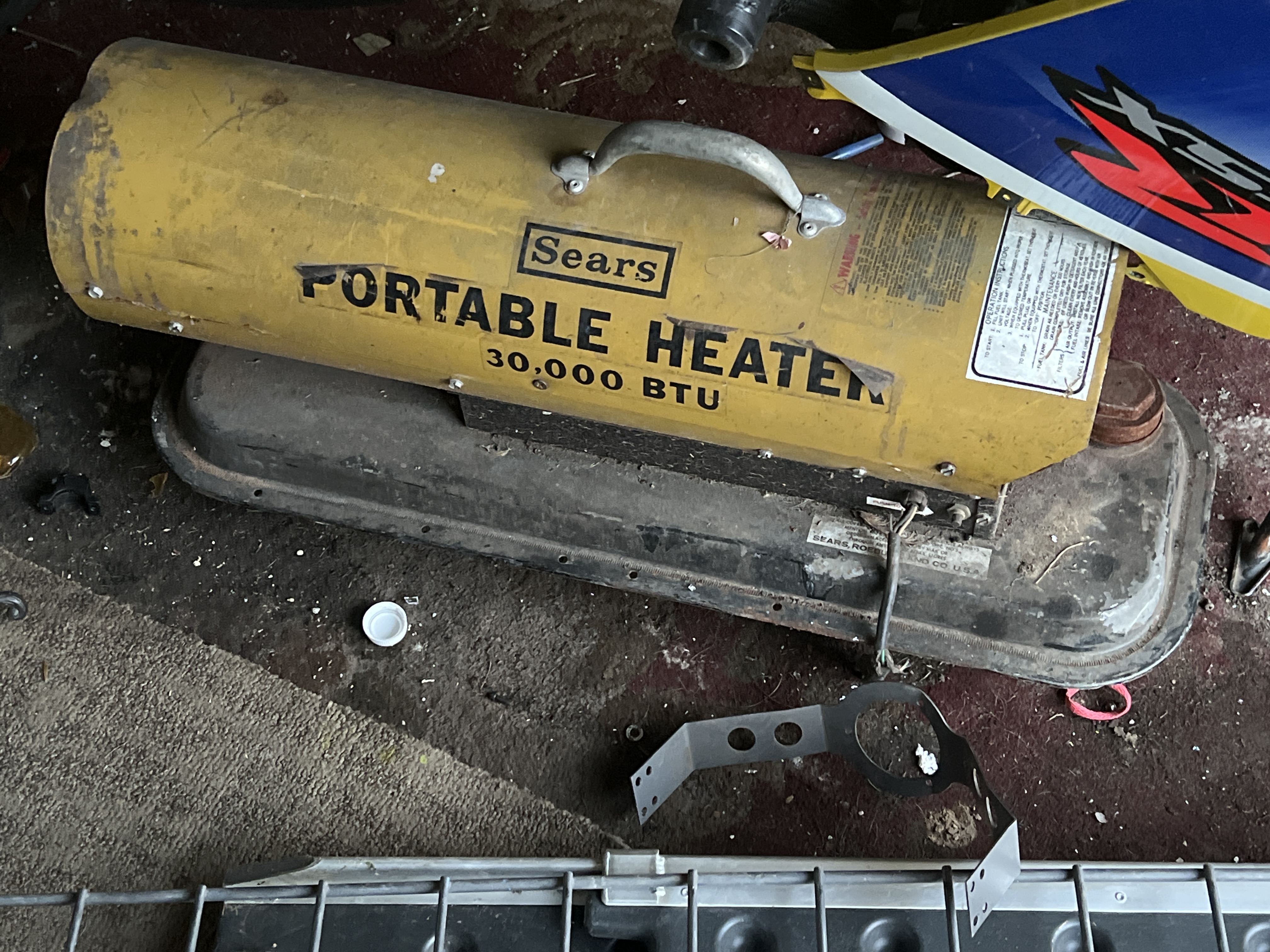 Vintage Sears Portable Heater 30,000 BTU