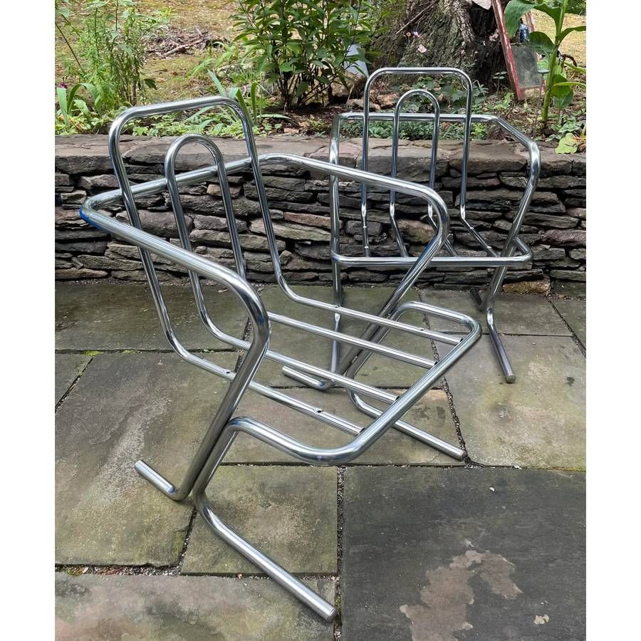 Modernist Chrome Tubular Chairs