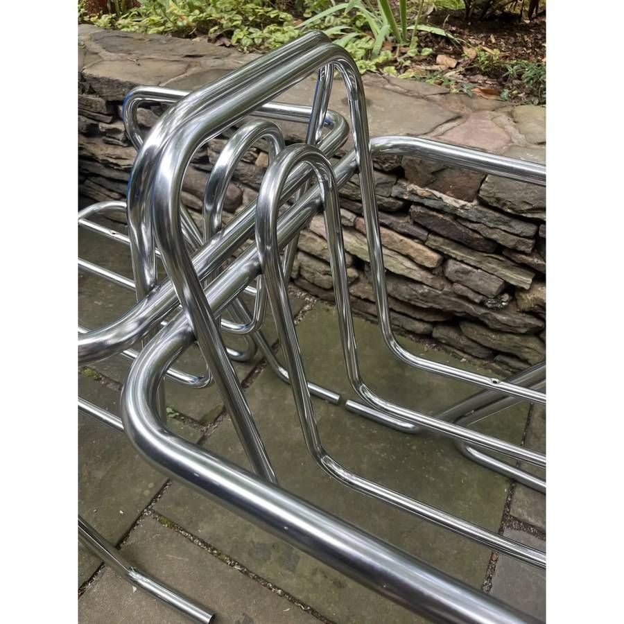 Modernist Chrome Tubular Chairs thumbnail 3