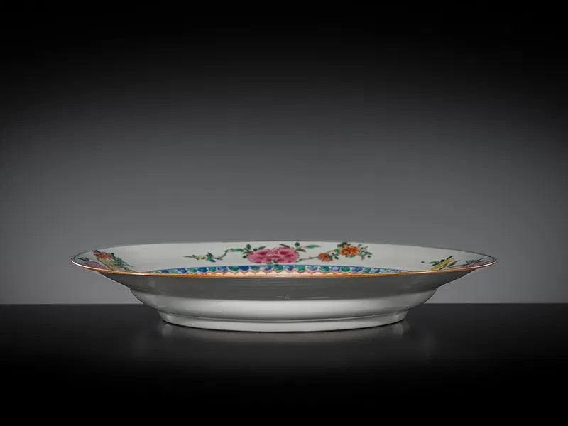 Chinese Famille Rose Plate thumbnail 4