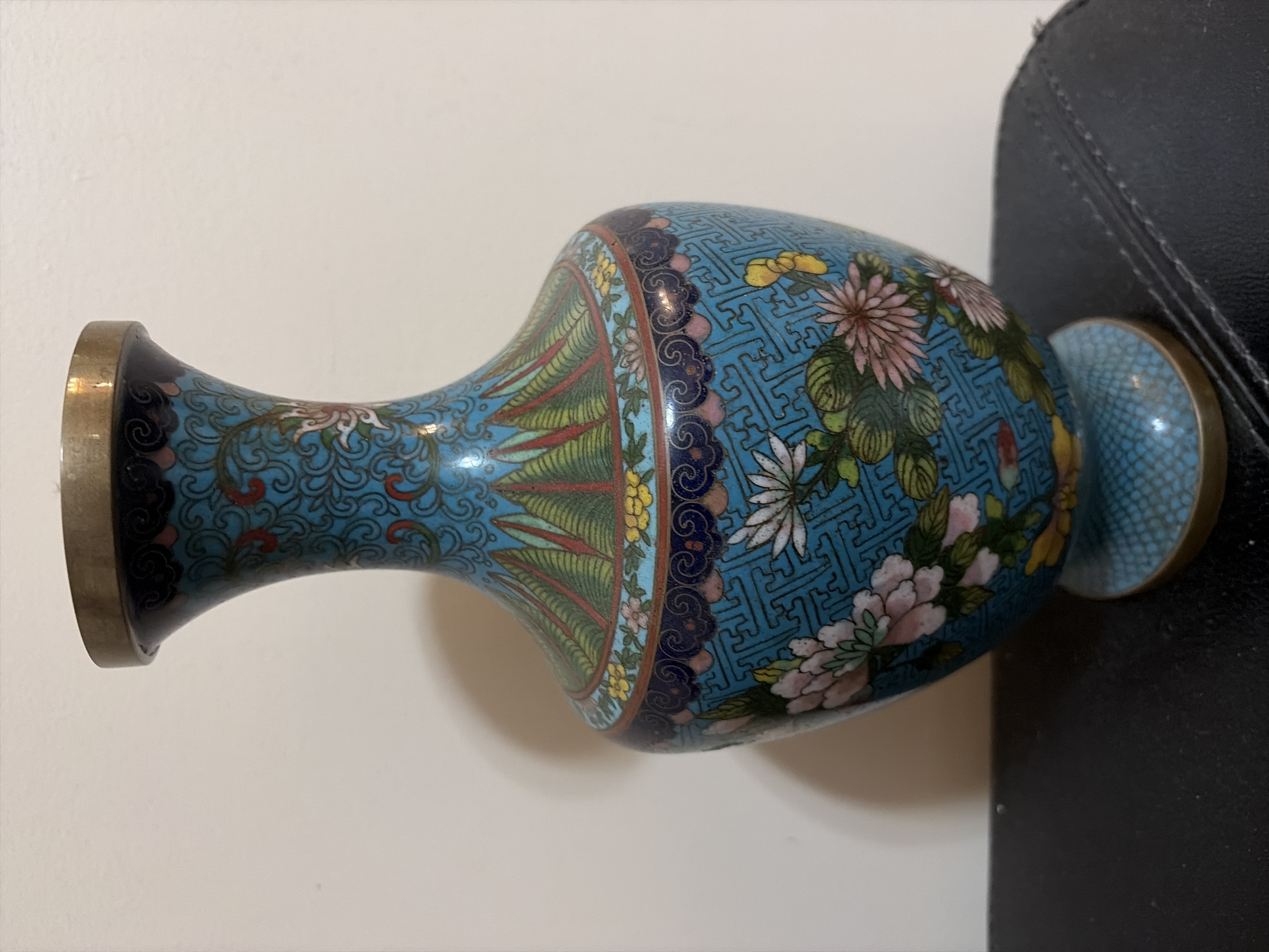 Chinese Cloisonné Vase