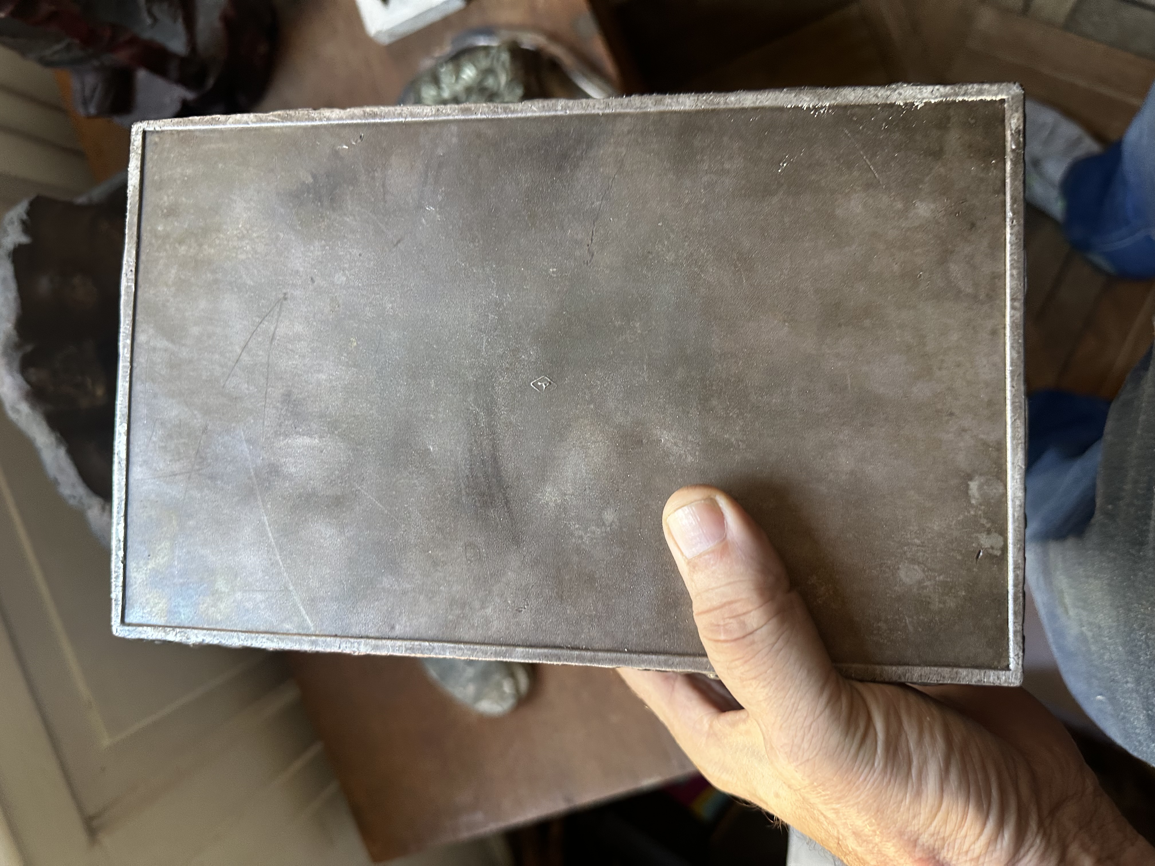 Chinese Repoussé Silver Box thumbnail 3