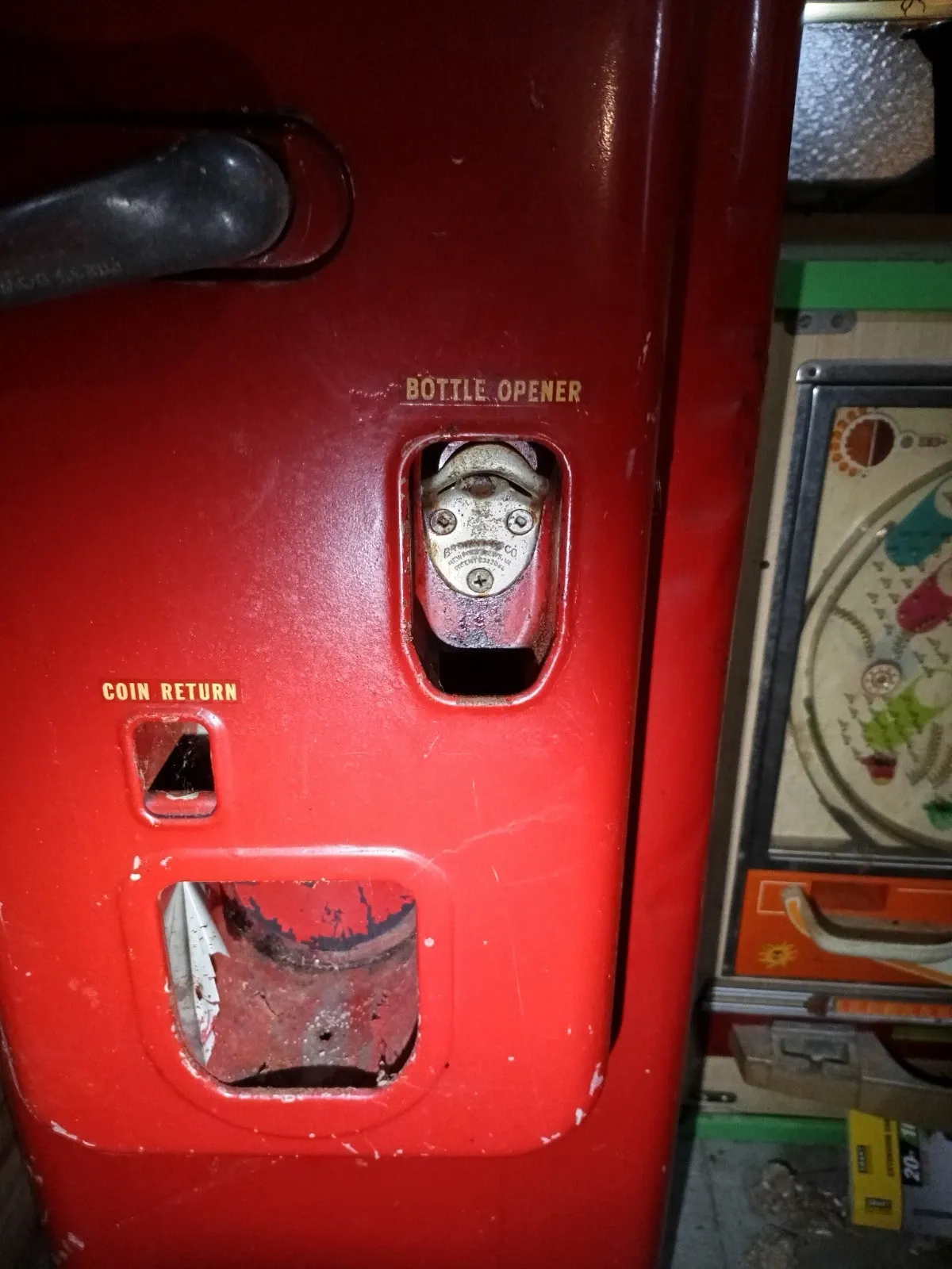 Mid‑Century Coca‑Cola Vendo Model 44 Steel Bottle Vending Machine thumbnail 3