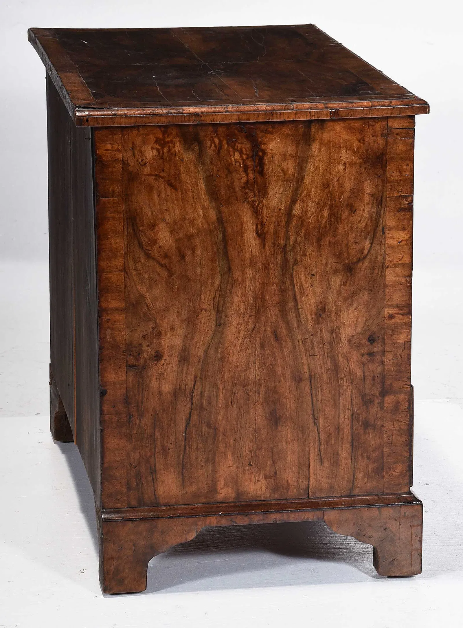 Georgian Period Walnut Bachelor's Chest thumbnail 11