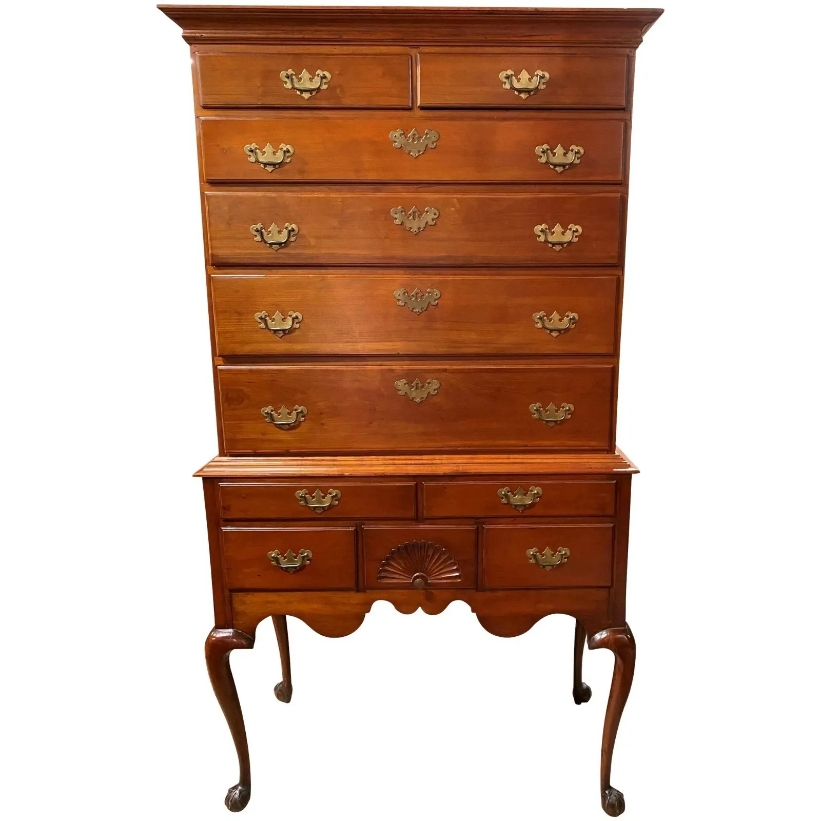 Chippendale Period Mahogany Highboy
