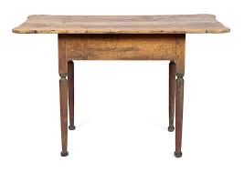 American Federal Period Walnut Side Table