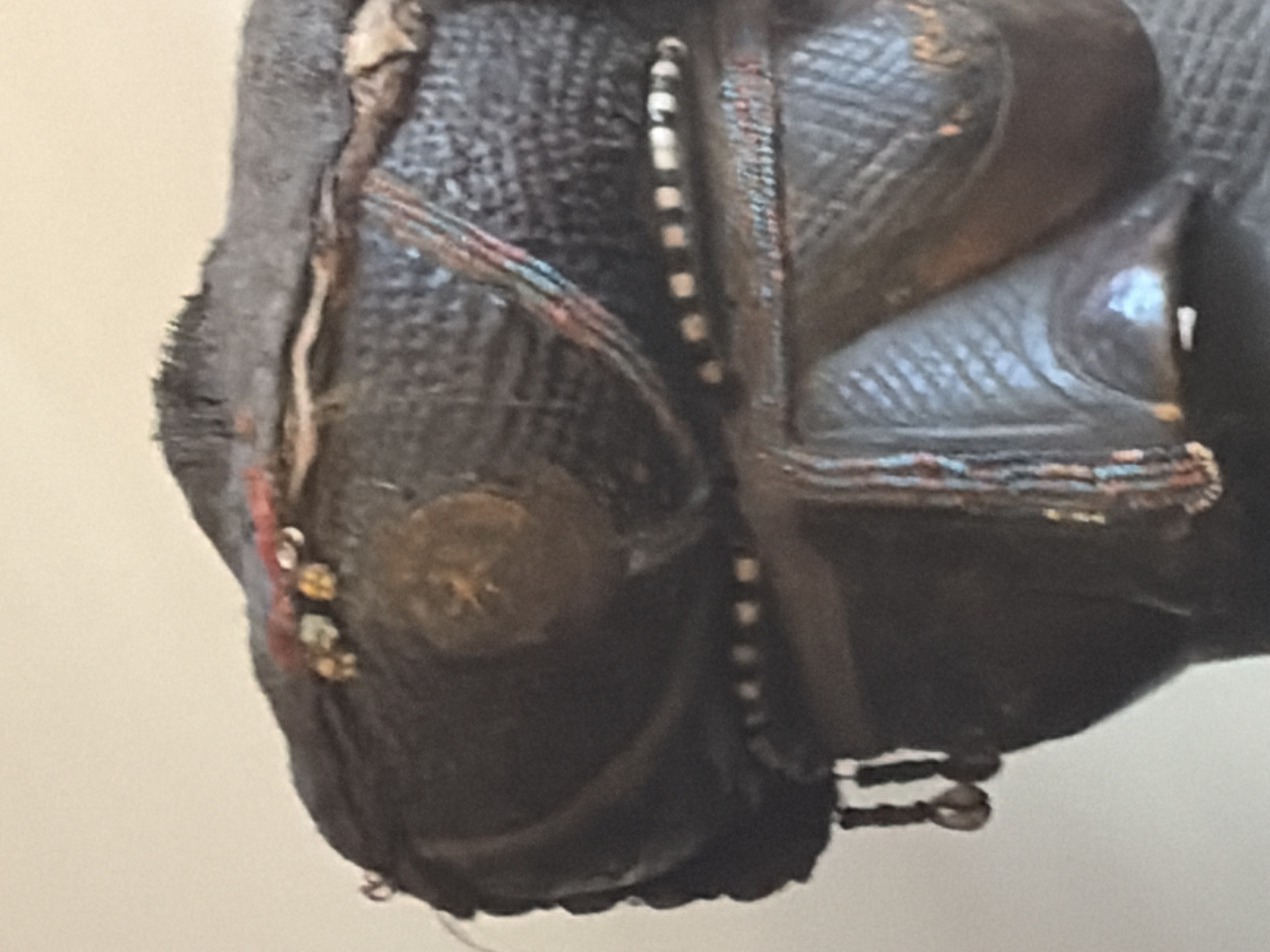 African Dan Style Wooden Mask thumbnail 3