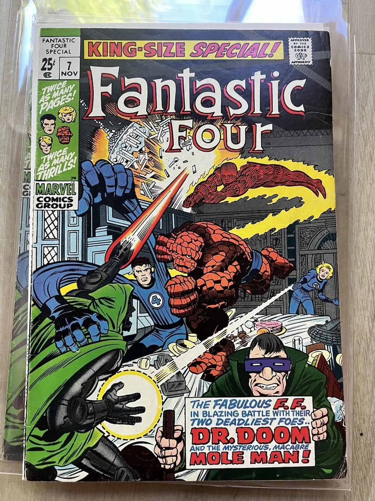 Silver Age Marvel Fantastic Four Annual #1 (1963) Comic Book thumbnail 9