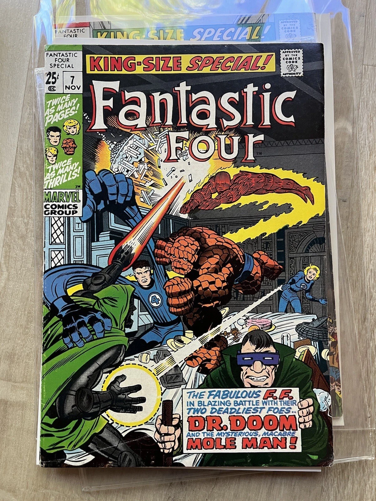 Silver Age Marvel Fantastic Four Annual and Giant-Size Special Comic Group thumbnail 9