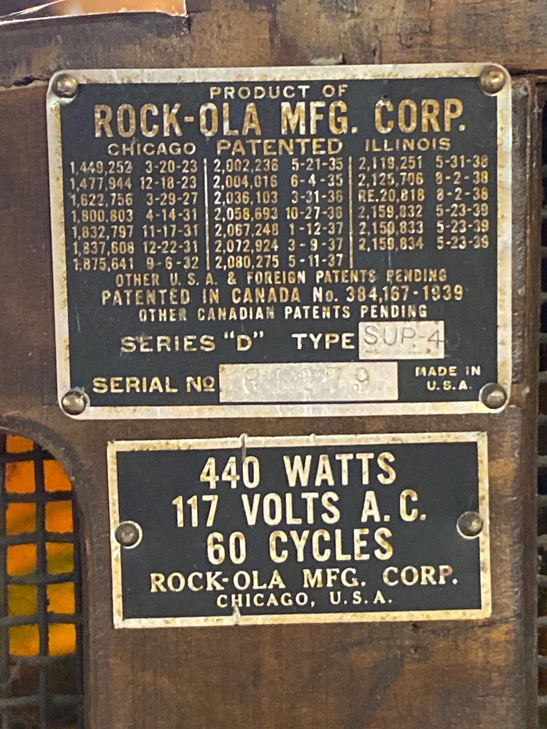 Rock-Ola Model SUP-4 Series D Art Deco Jukebox thumbnail 4