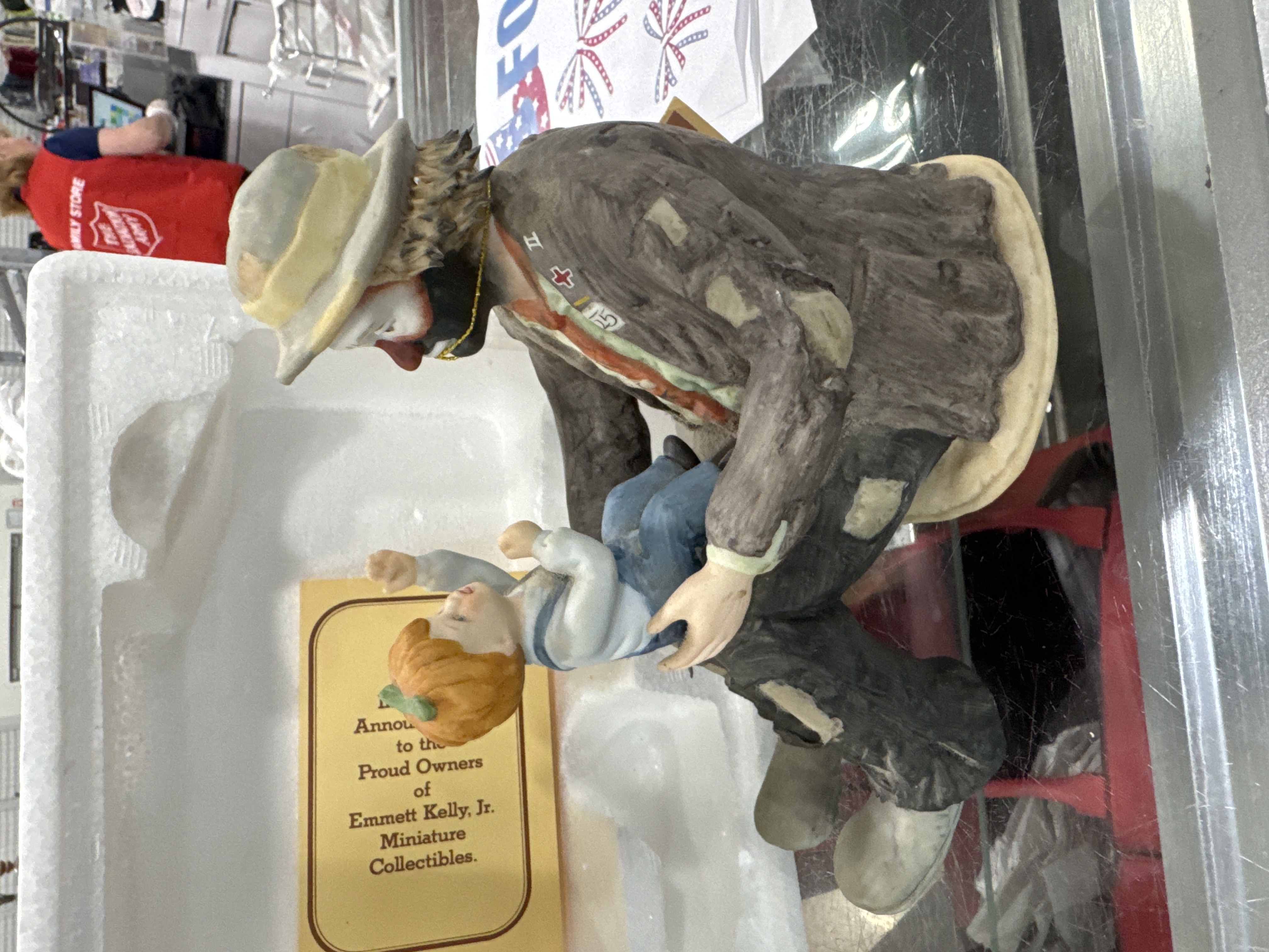 Emmett Kelly Jr. Figurine
