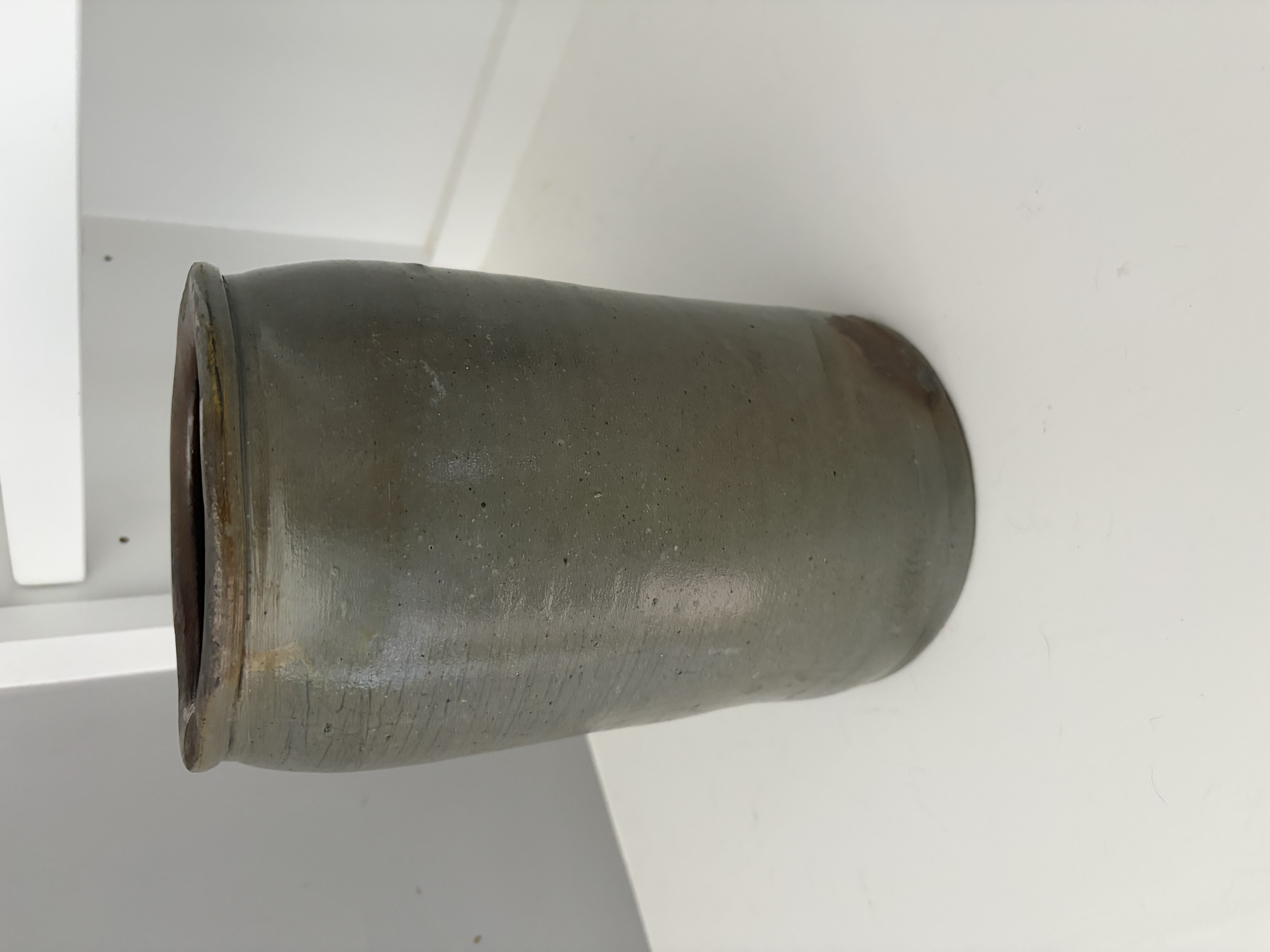 American Period Salt-Glazed Stoneware Jar