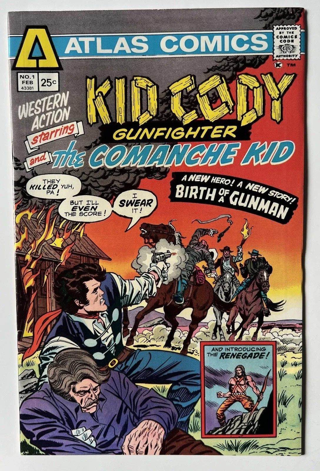 Bronze Age Atlas Comics No. 1 Issue Group (Ironjaw, The Grim Ghost, Morlock 2001, The Destructor, etc.) thumbnail 8